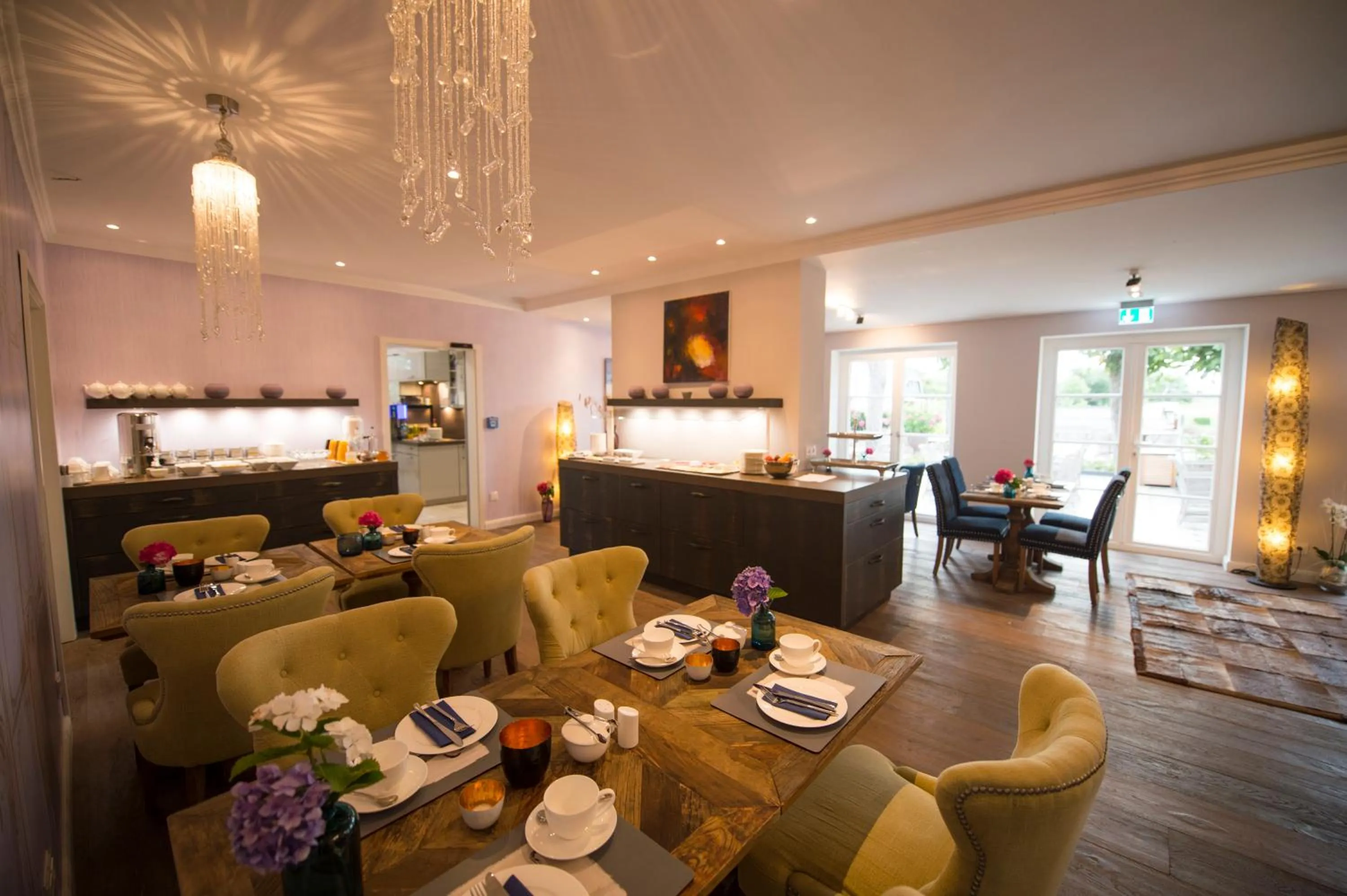 Restaurant/places to eat in Hotel Hof Galerie