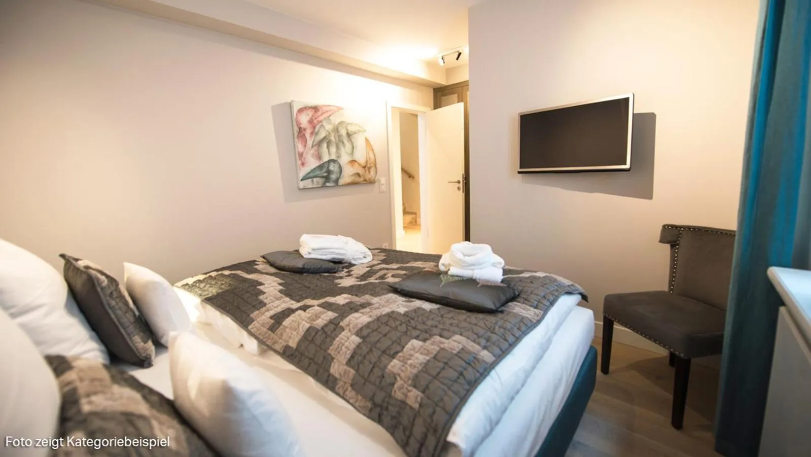 Bed in Hotel Hof Galerie