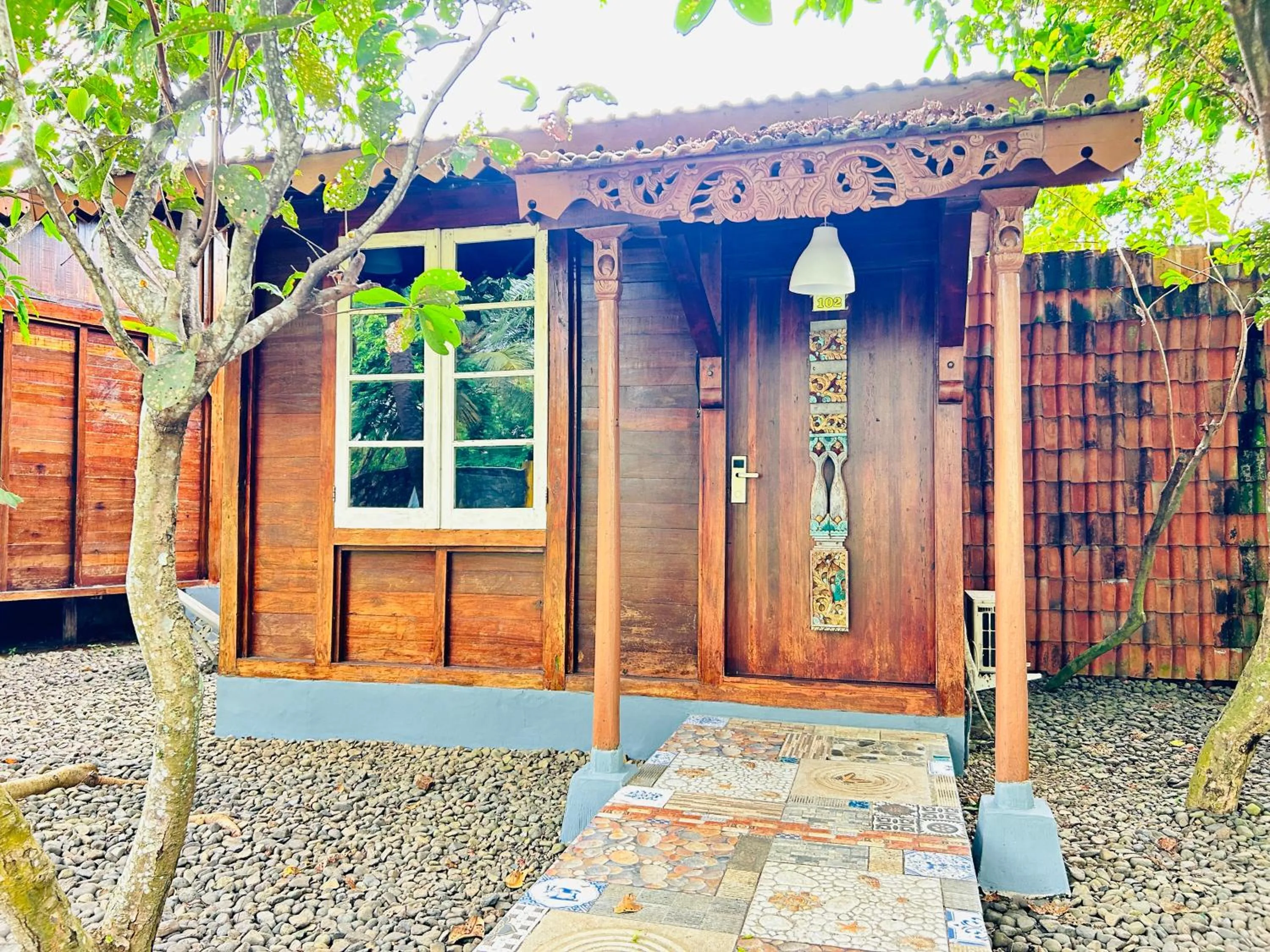 Bedroom in Avery Coconut Island Waterpark Beach Resort Carita