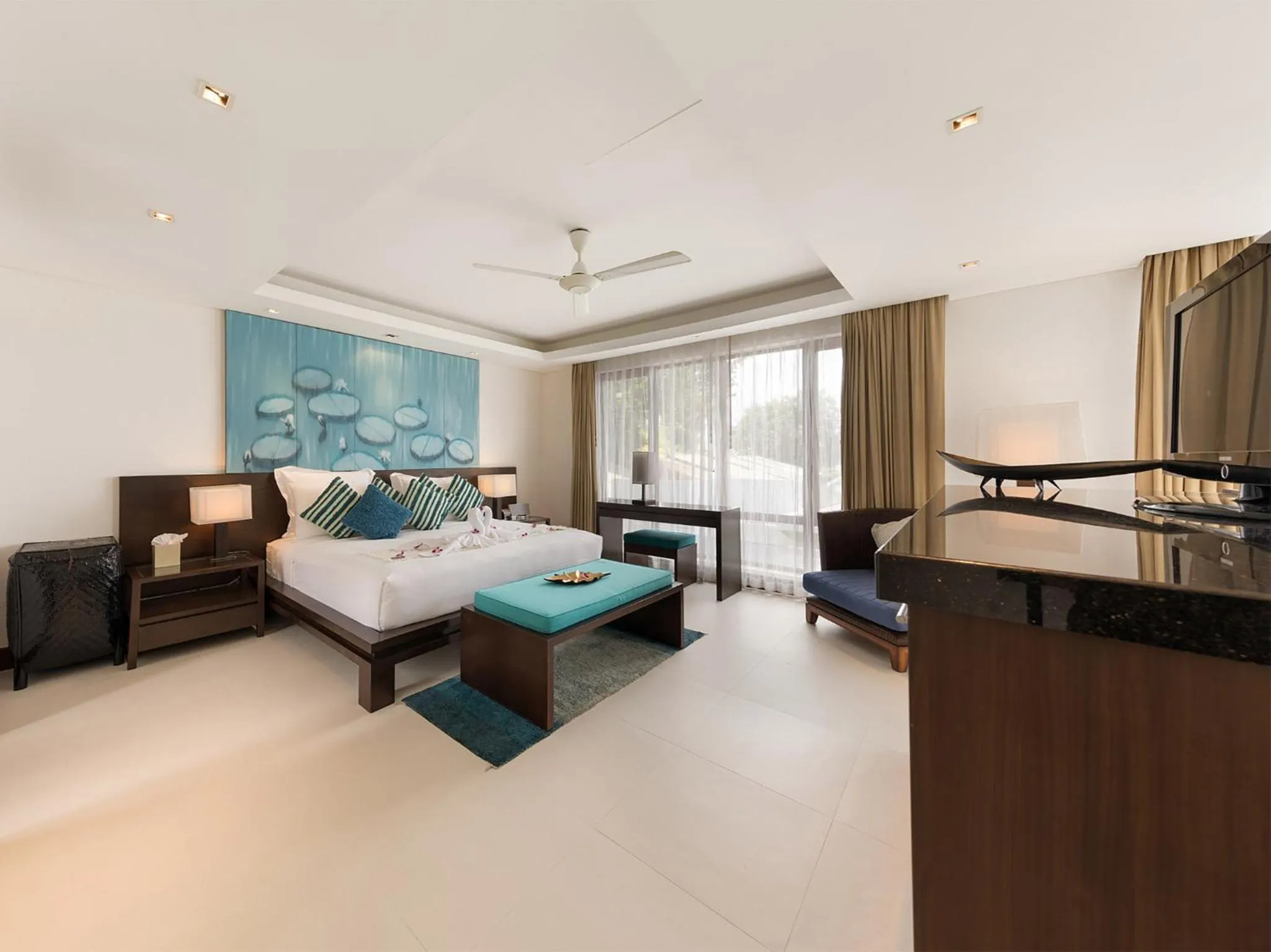 Bed in Villa Chi Samui - SHA Extra Plus