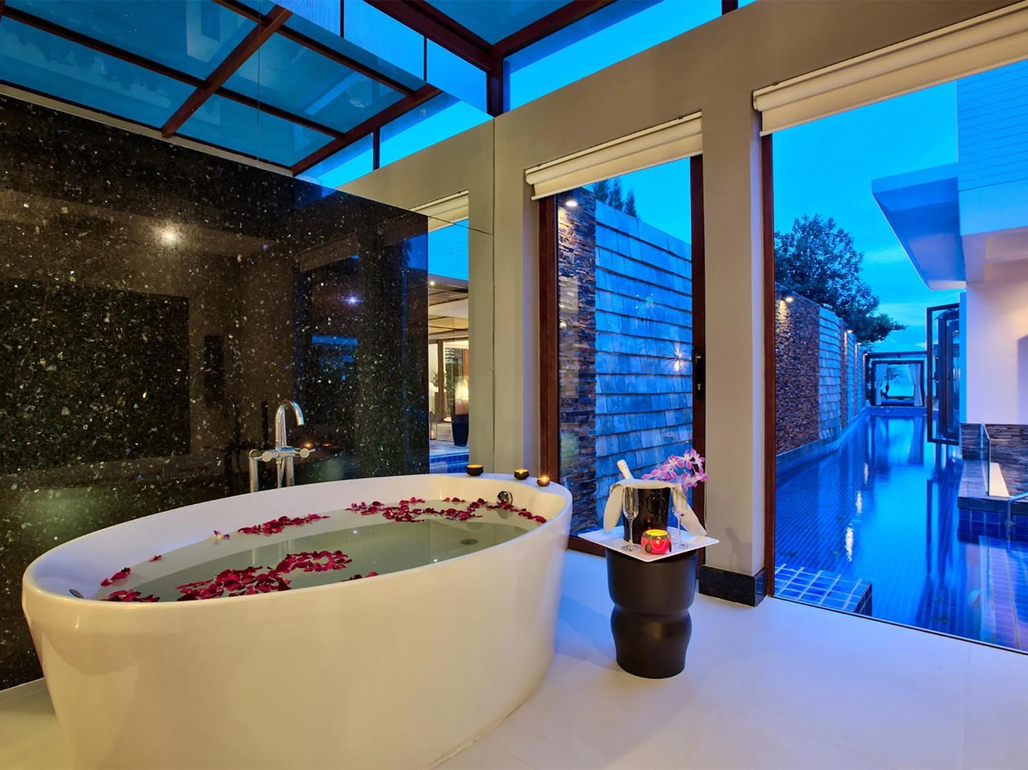 Bathroom in Villa Chi Samui - SHA Extra Plus