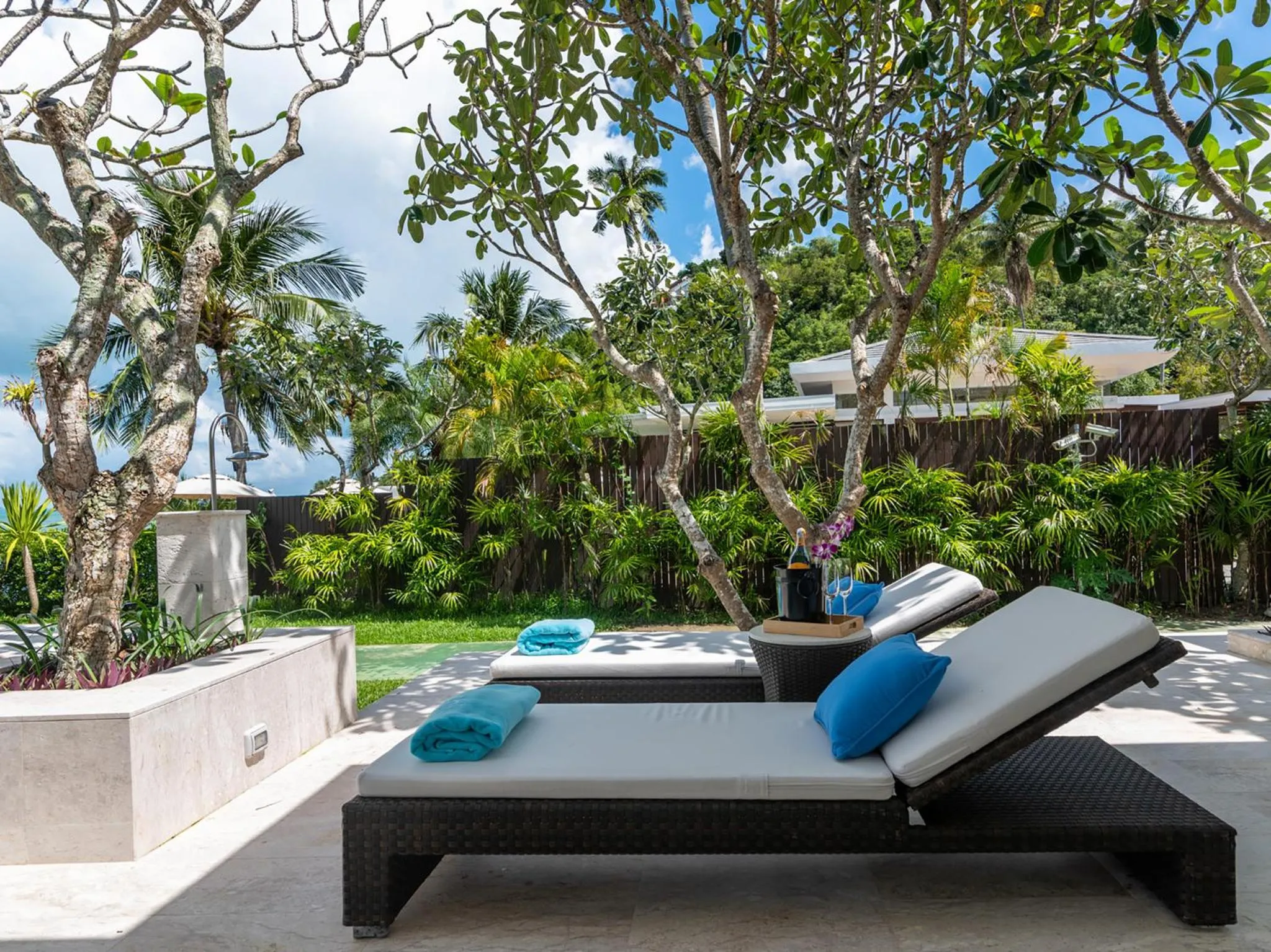 sunbed in Villa Chi Samui - SHA Extra Plus