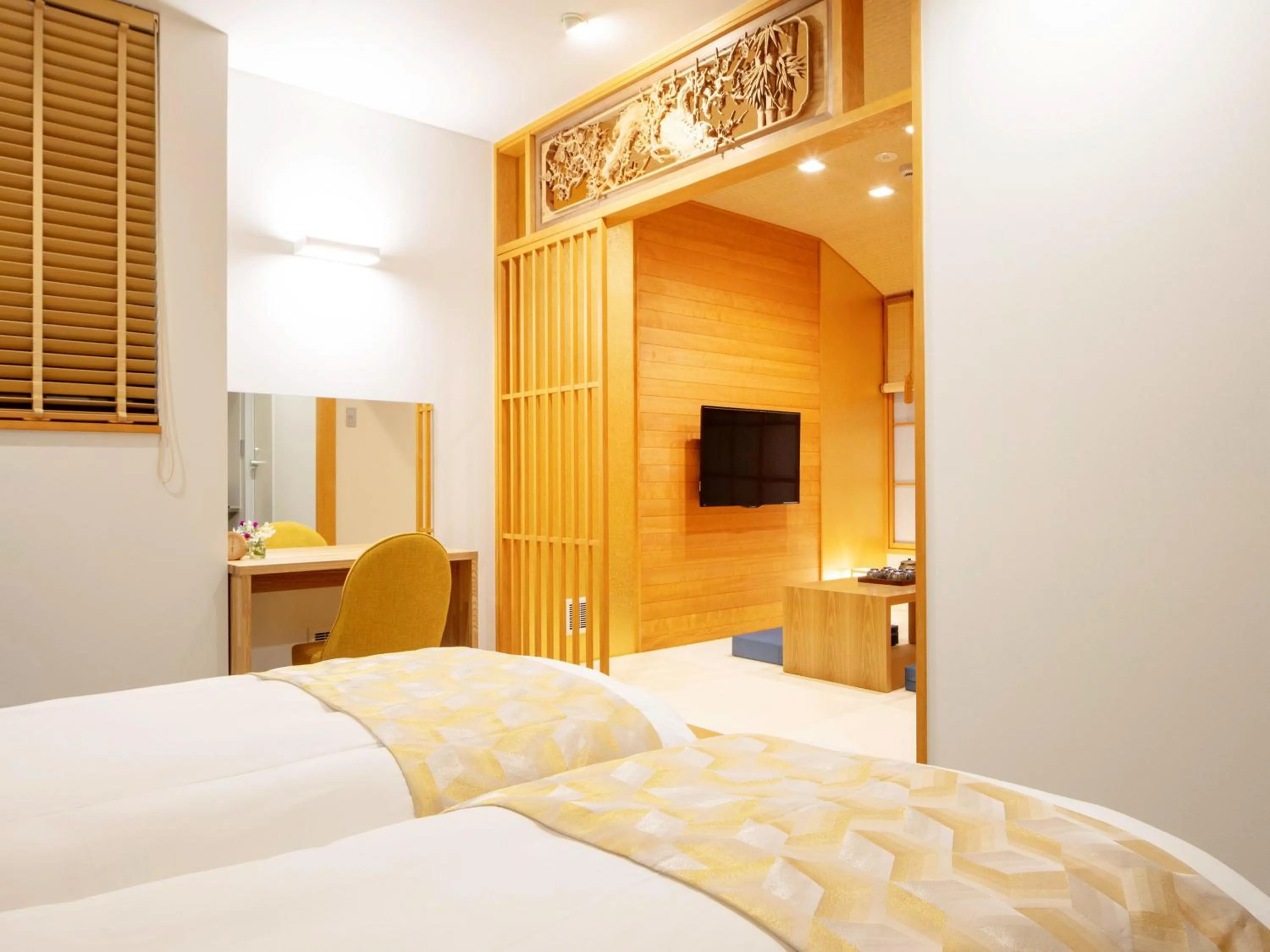 Photo of the whole room in Tanakaya Kyoto Karasuma