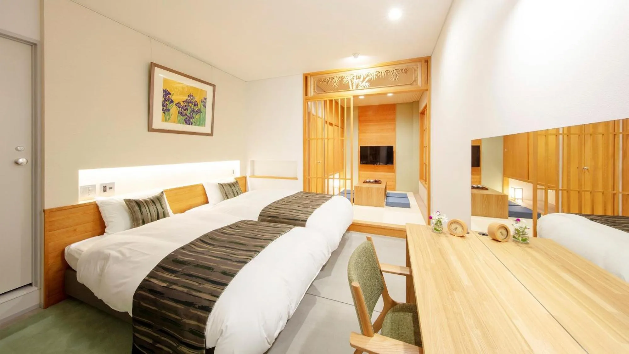 Bedroom, Bed in Tanakaya Kyoto Karasuma