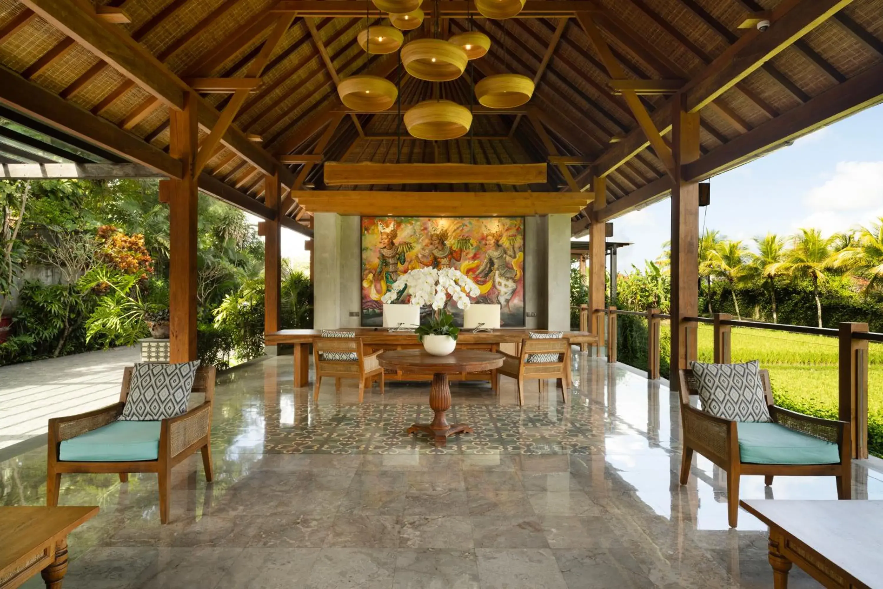 Lobby or reception in Adiwana Bisma Lobby or reception in Adiwana Bisma