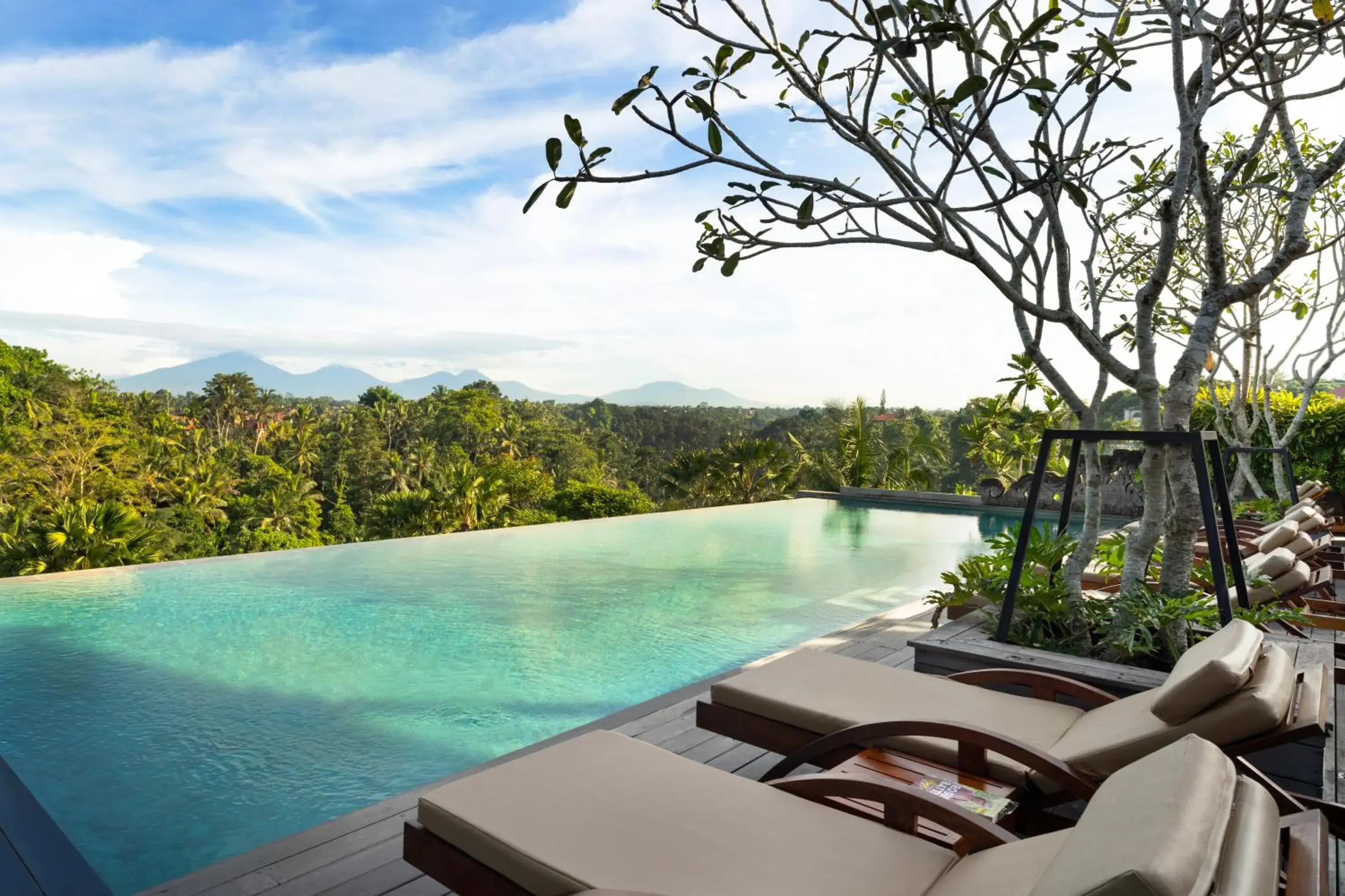 Mountain view in Adiwana Bisma Mountain view in Adiwana Bisma