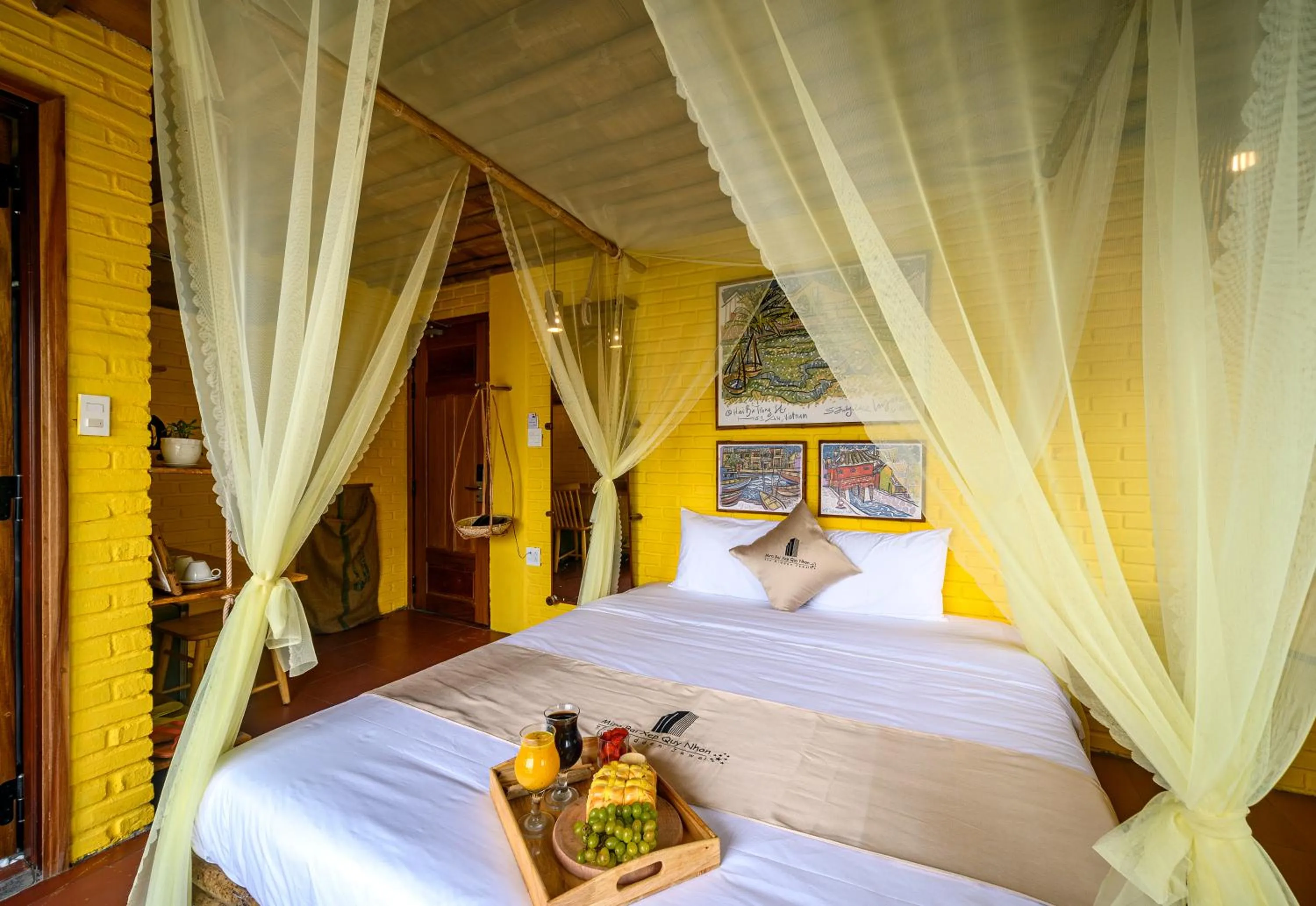 Bed in Mira Bãi Xếp Quy Nhơn - The Hidden Jewel