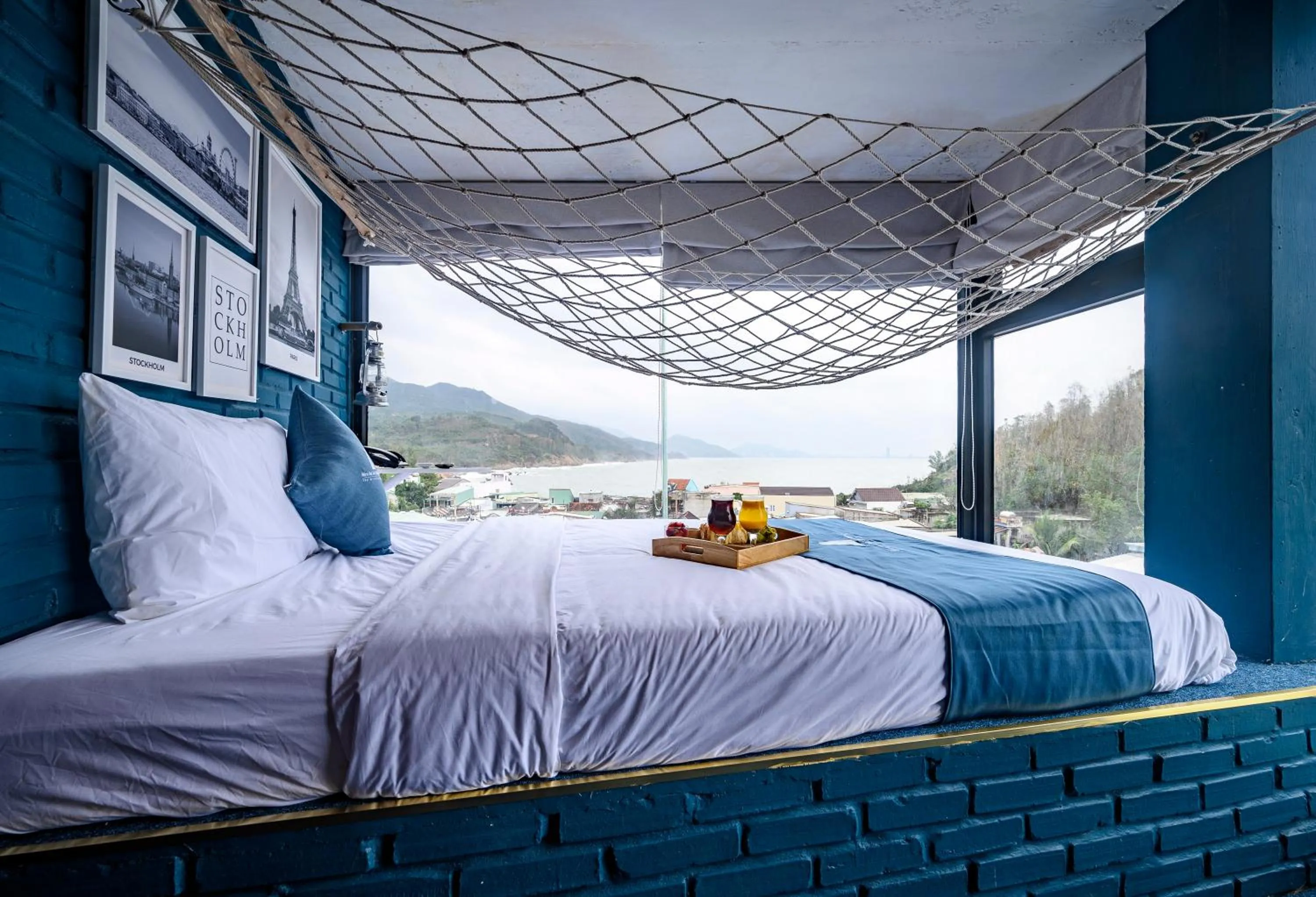 Bedroom, Bed in Mira Bãi Xếp Quy Nhơn - The Hidden Jewel