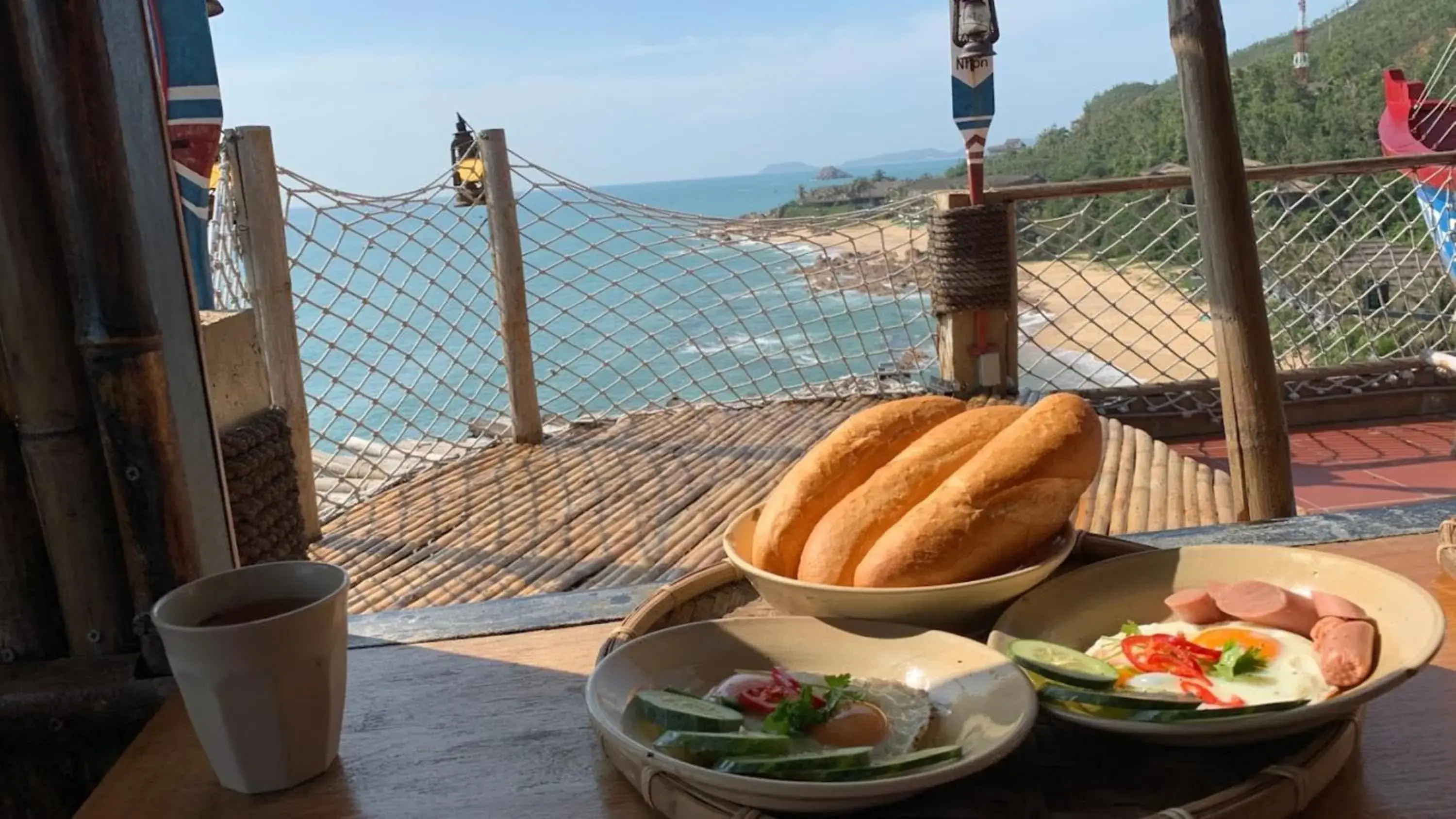 Continental breakfast in Mira Bãi Xếp Quy Nhơn - The Hidden Jewel Continental breakfast in Mira Bãi Xếp Quy Nhơn - The Hidden Jewel