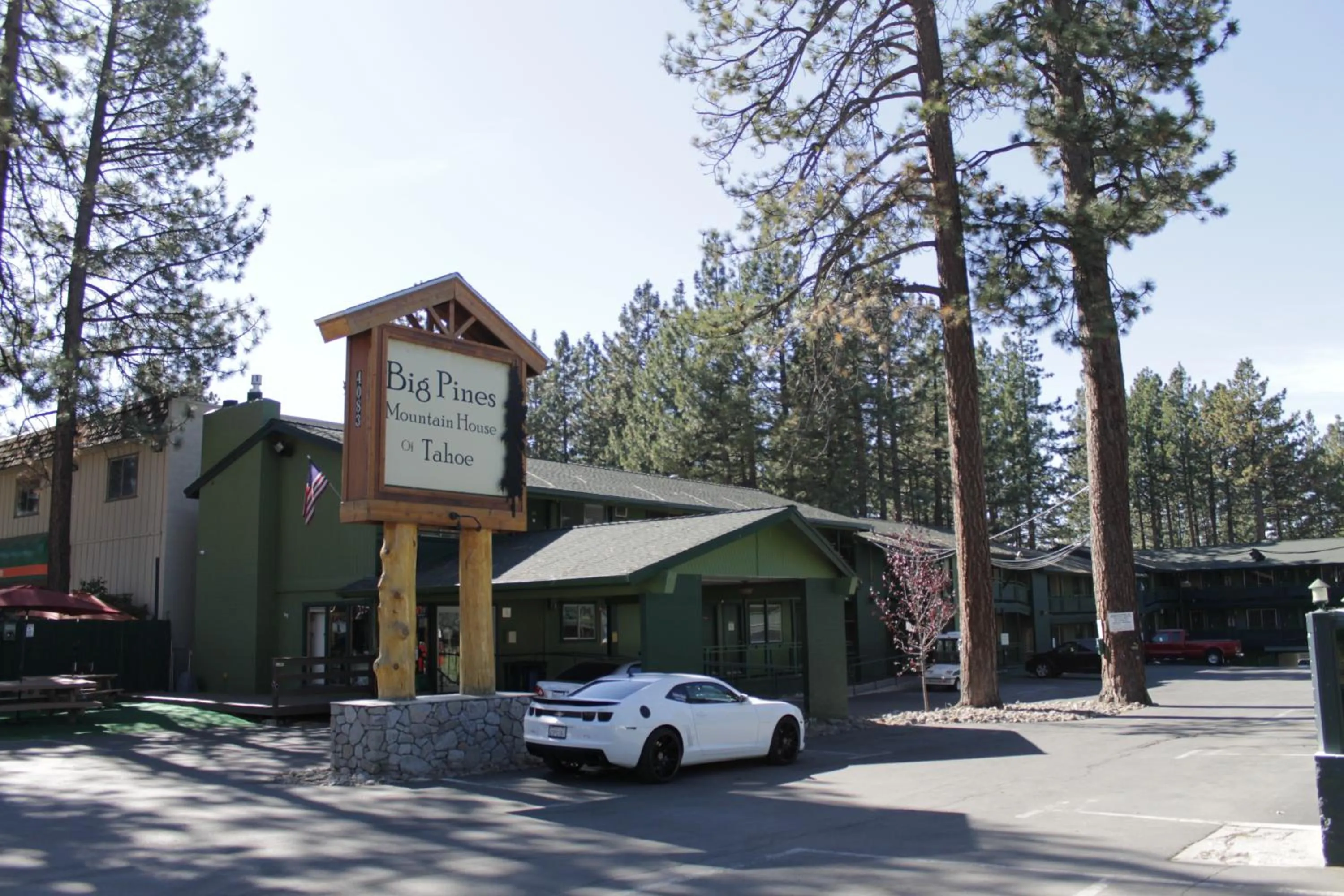 Property logo or sign in Big Pines Mountain House