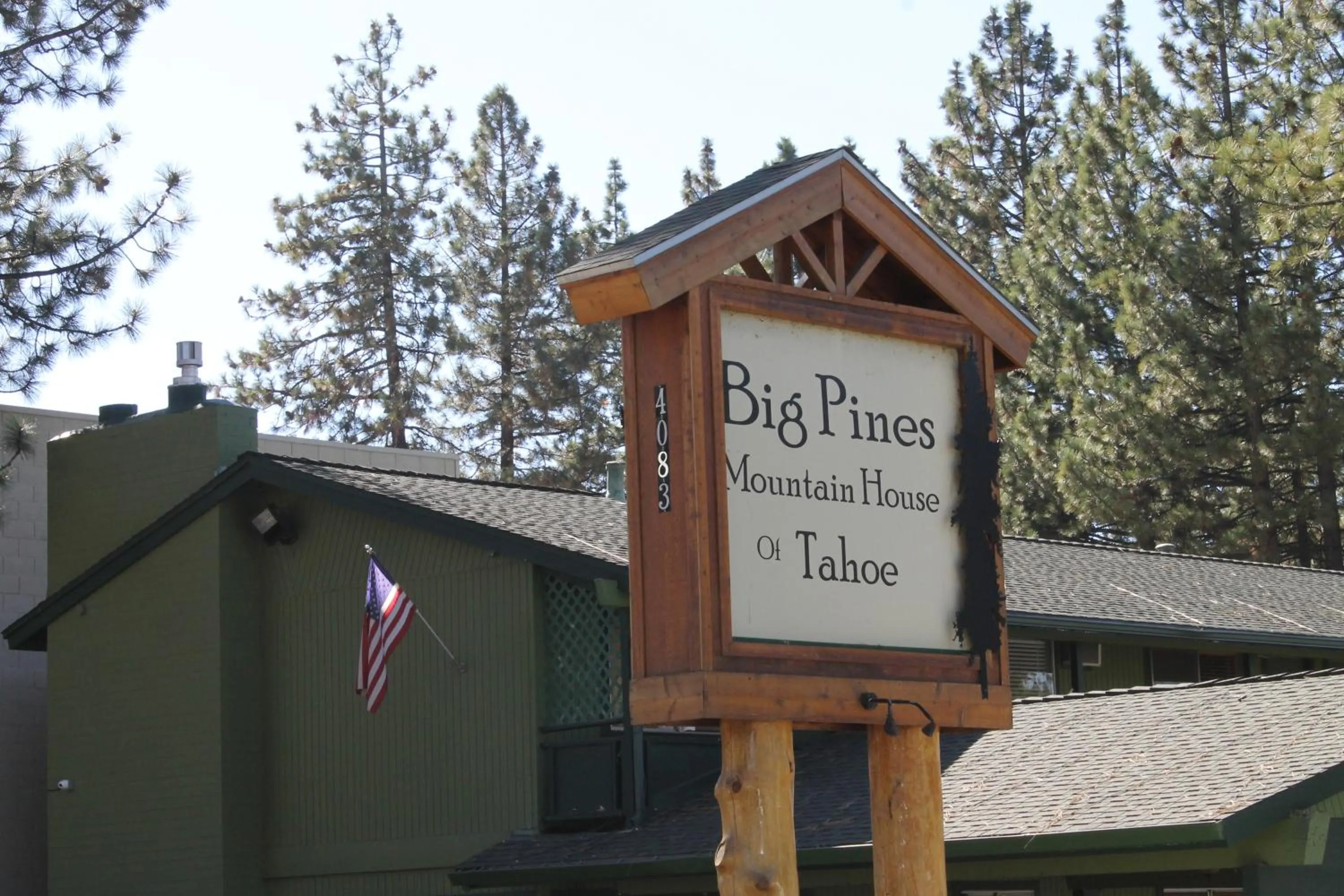 Property logo or sign in Big Pines Mountain House
