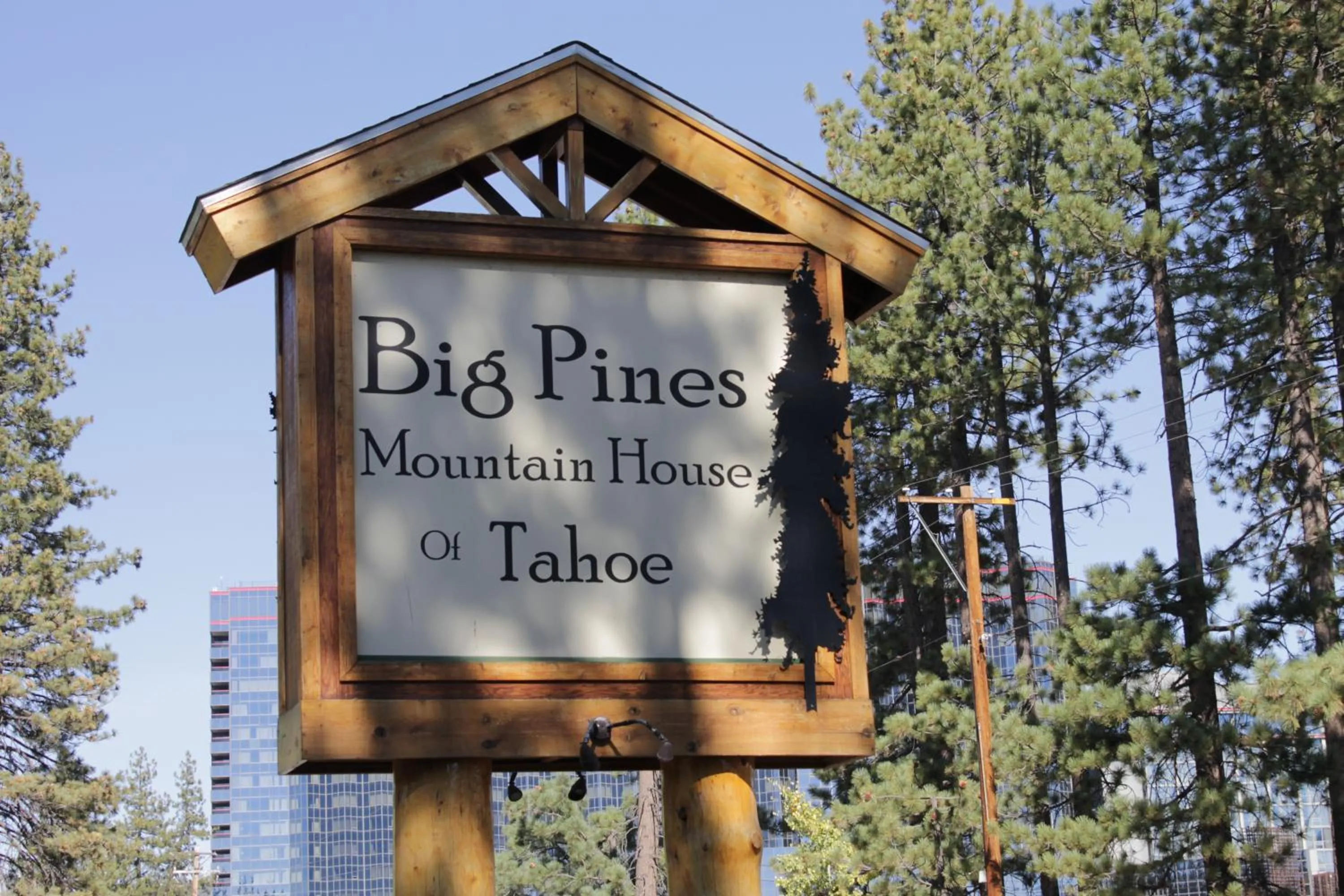 Property logo or sign in Big Pines Mountain House
