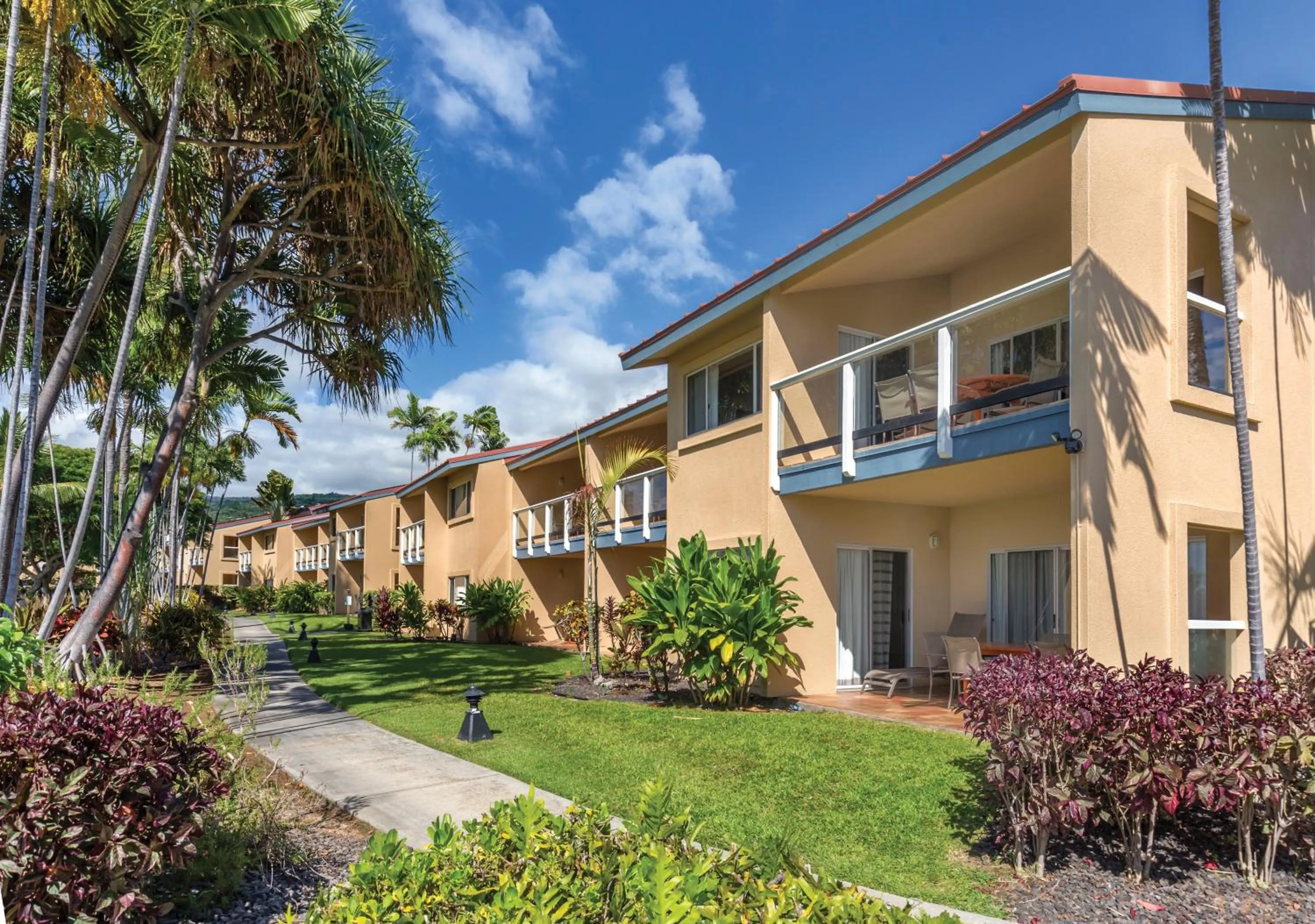 Property building in Kona Coast Resort