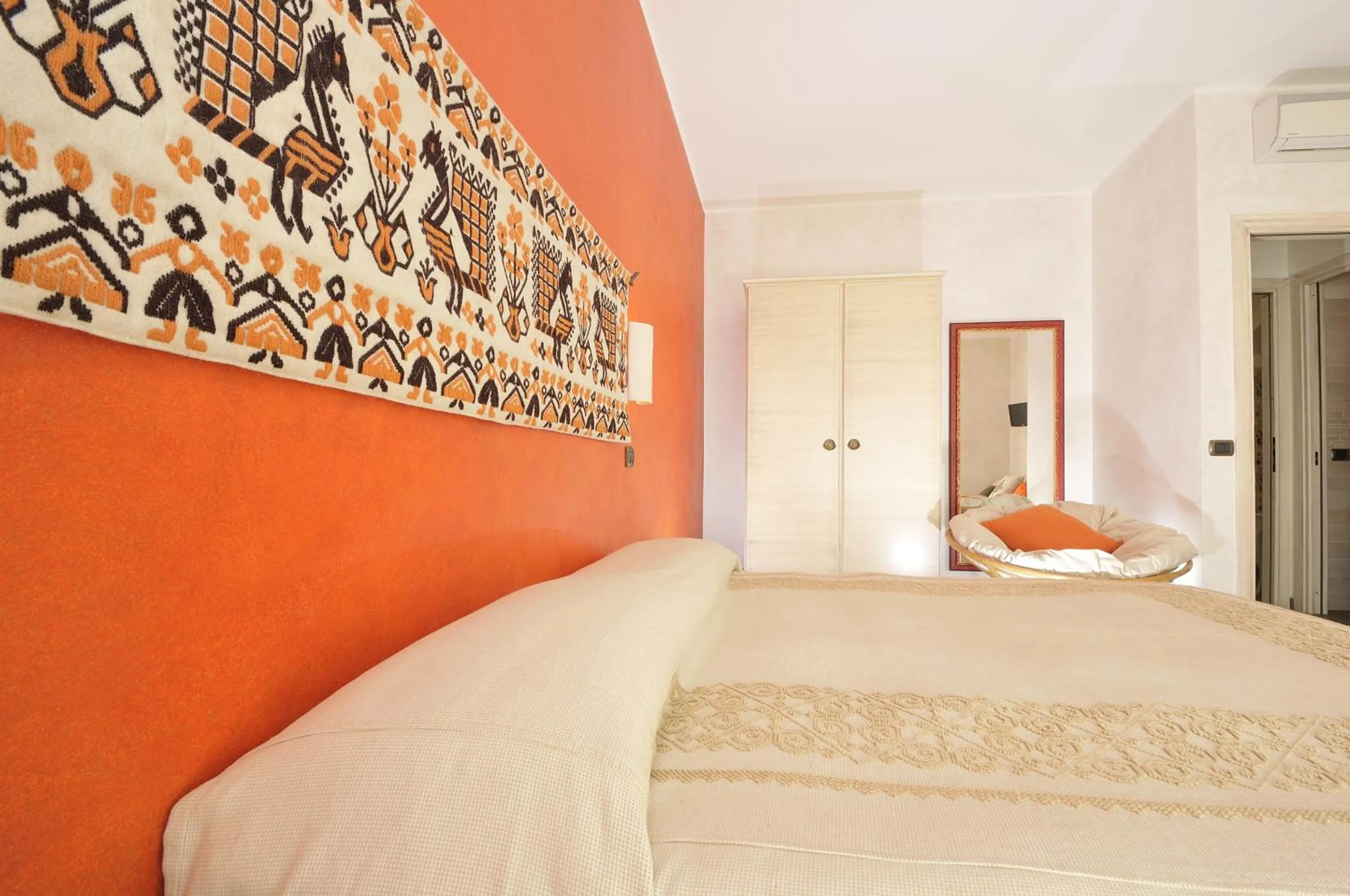 Decorative detail, Bed in Le Stanze di Patika