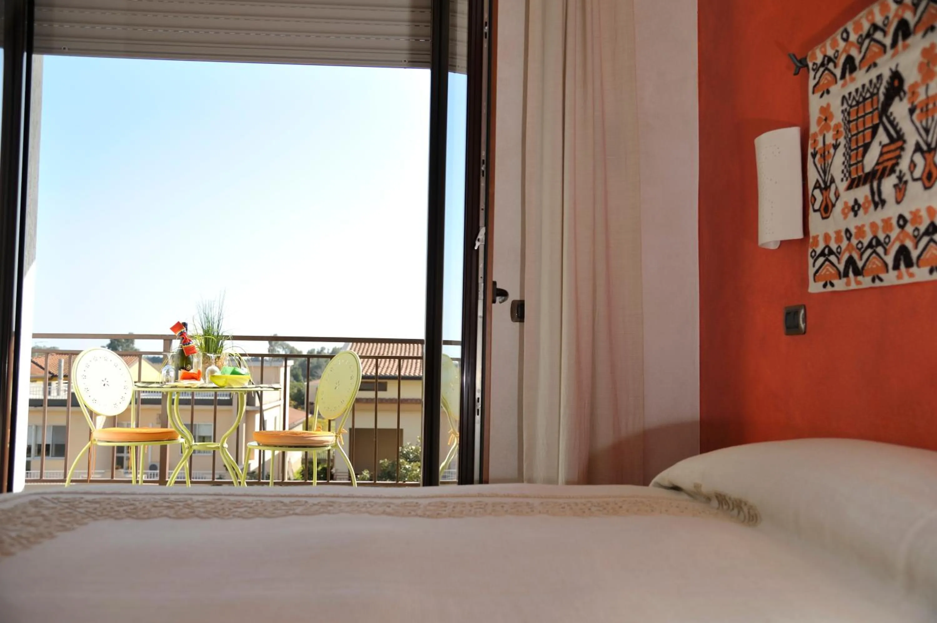 Balcony/Terrace, Bed in Le Stanze di Patika