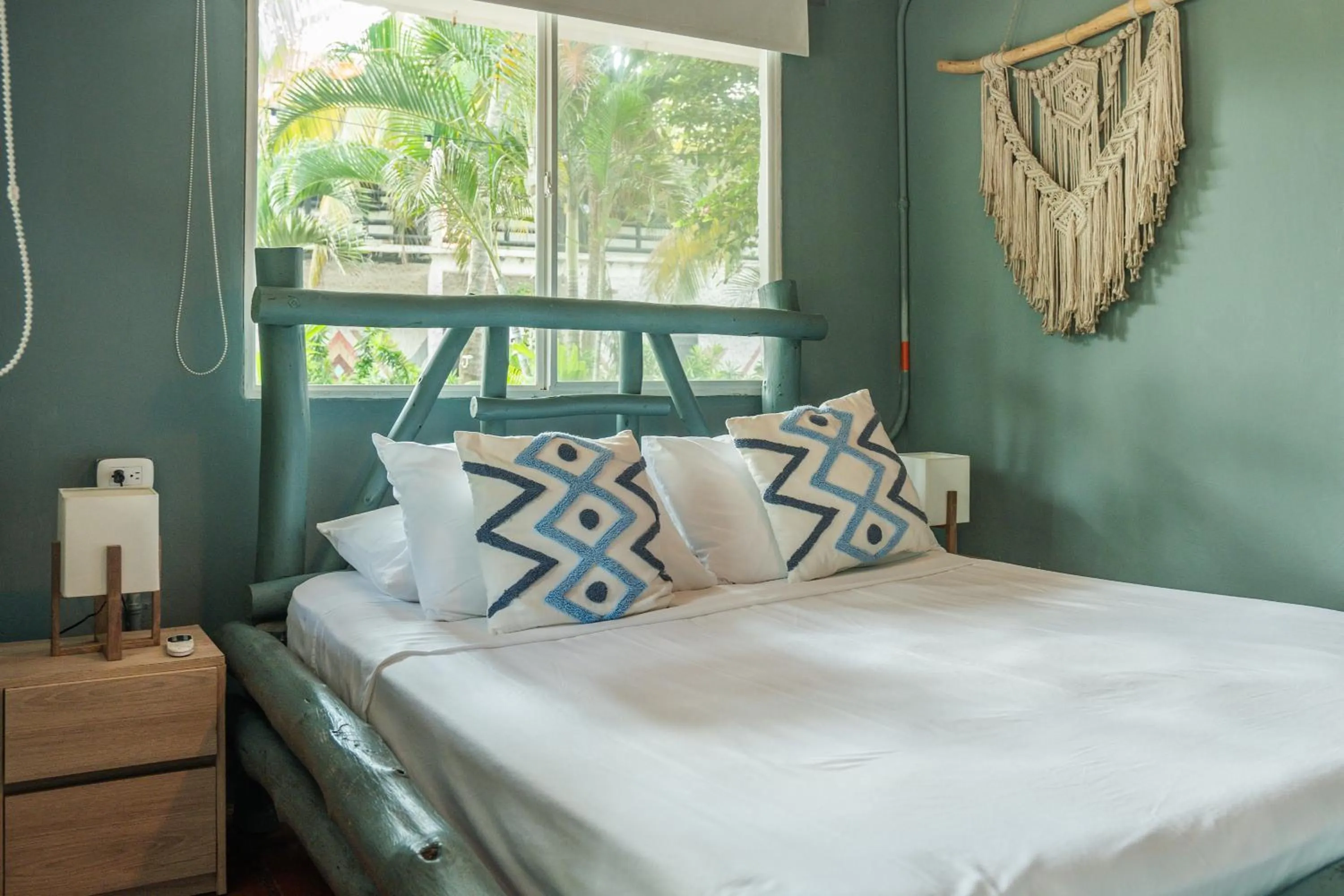 Bed in Socialtel Palomino