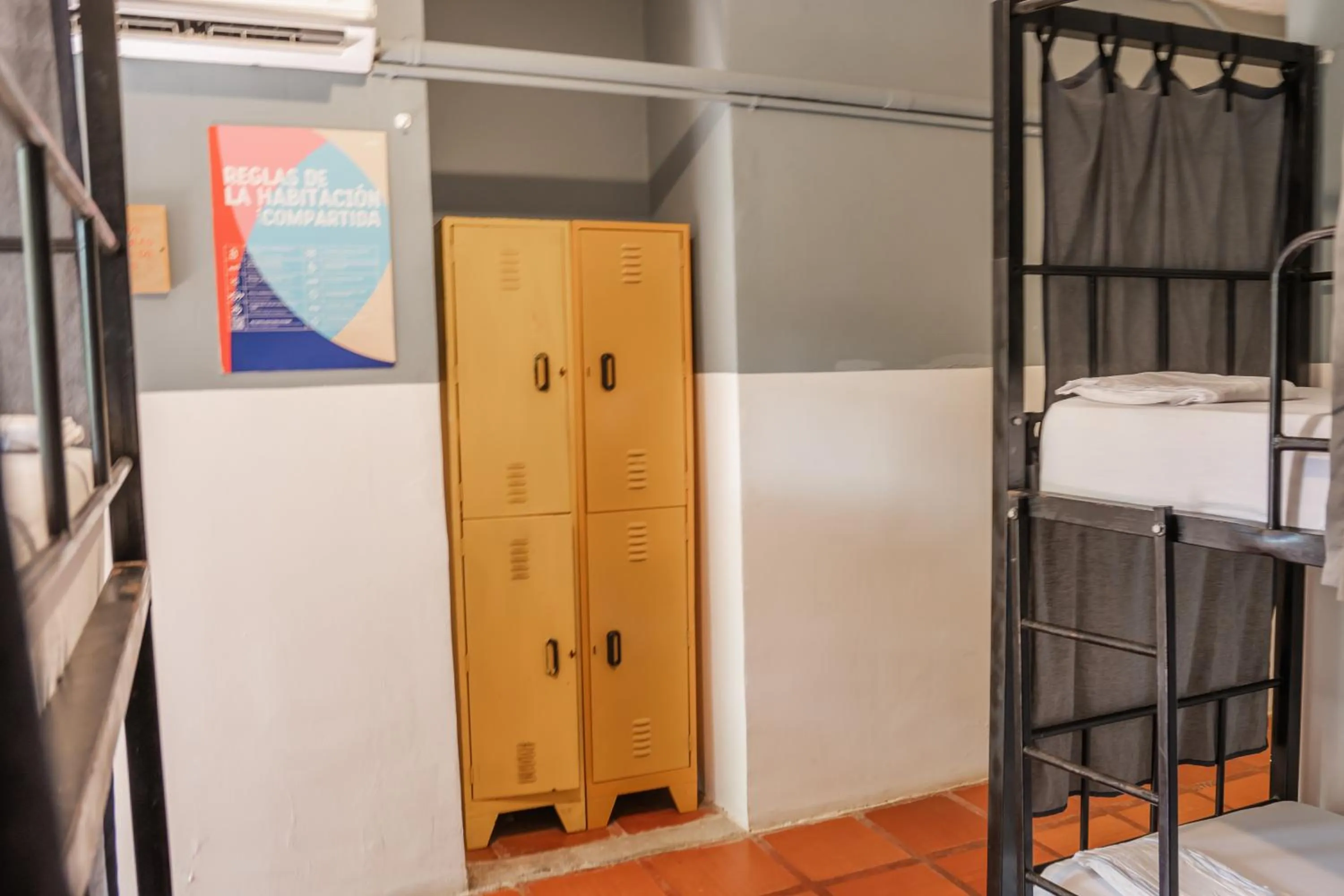 Bed in Socialtel Palomino