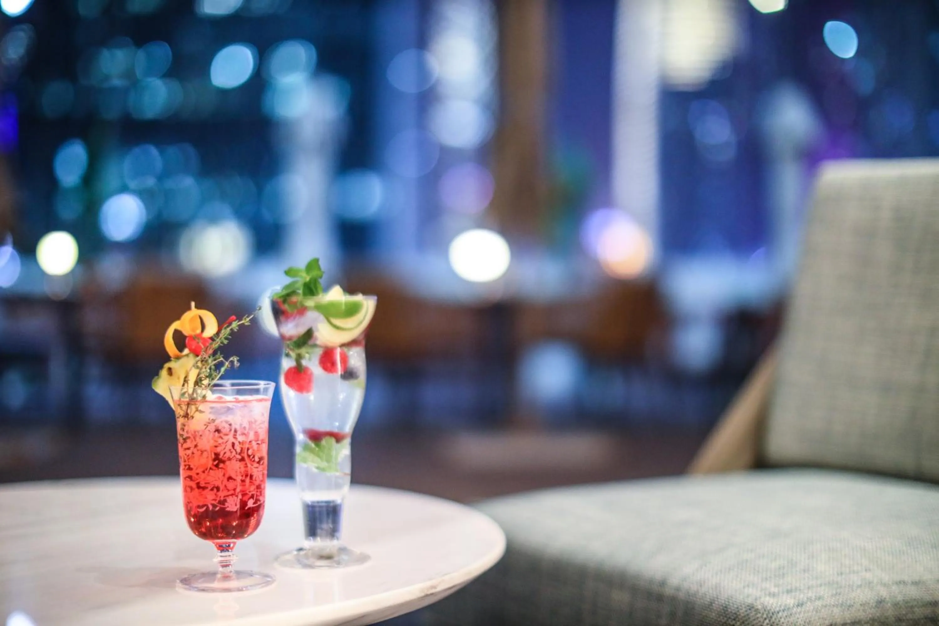 Alcoholic drinks in Amber East Hotel