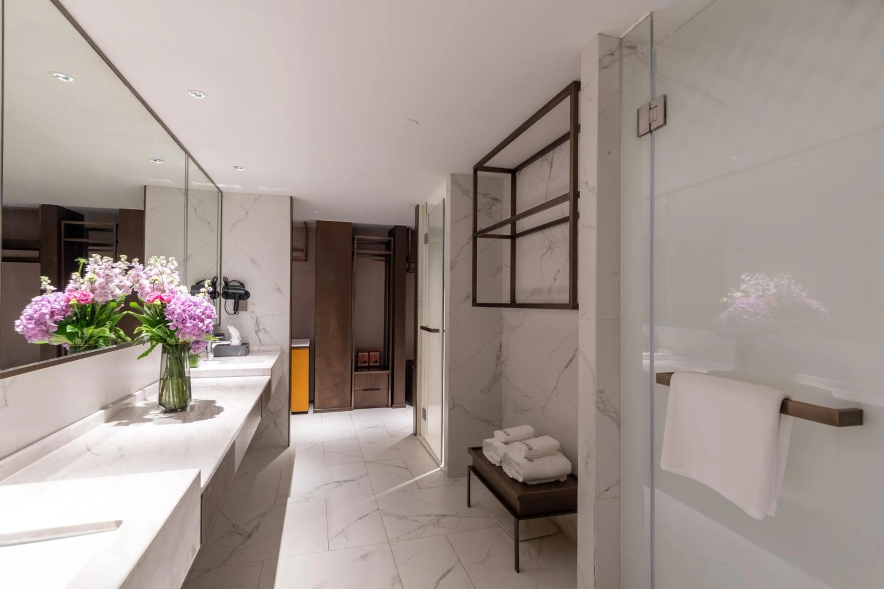 Bathroom in Amber East Hotel