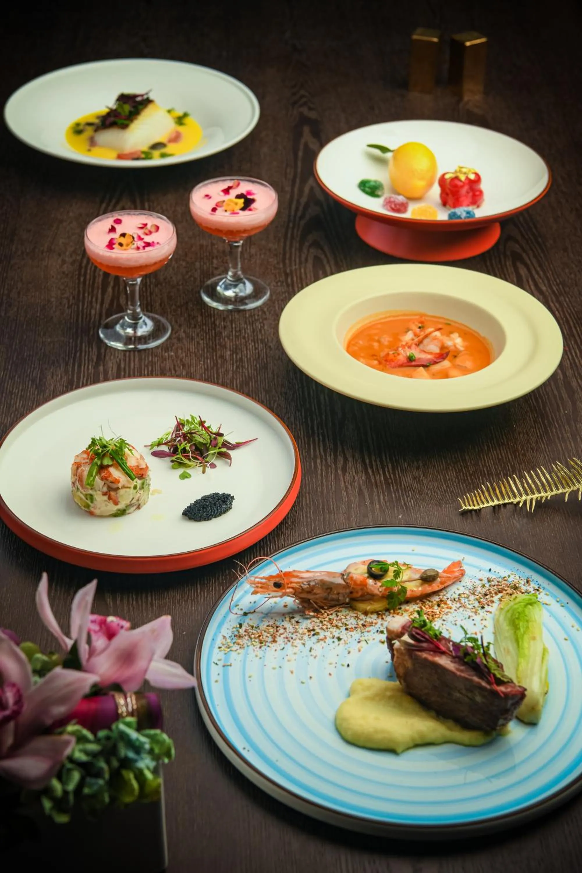 Food, Lunch and Dinner in Amber East Hotel