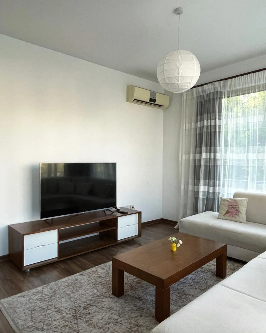 Living room, Bed in RIX Apartments