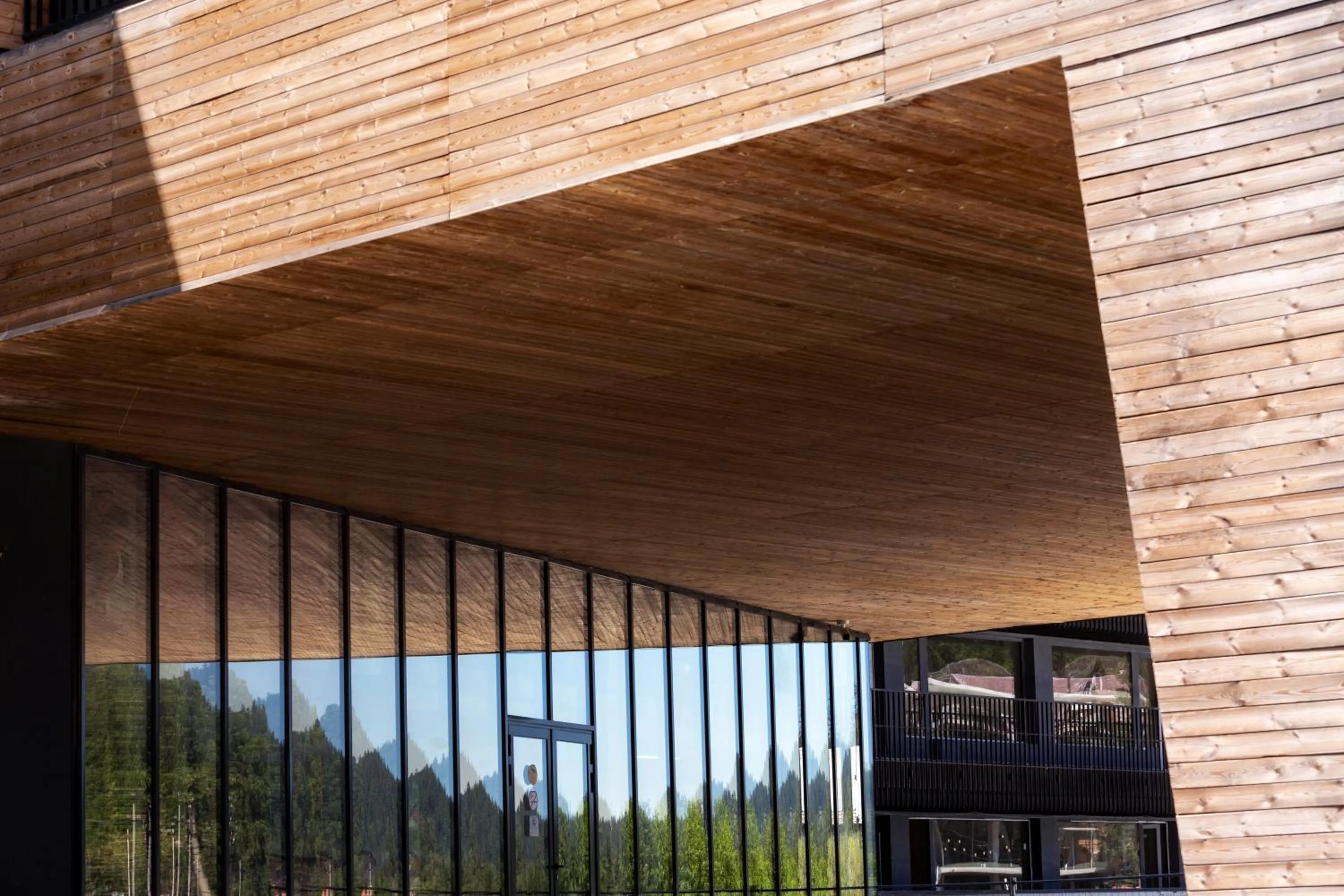 Facade/entrance in Kokhta Bakuriani