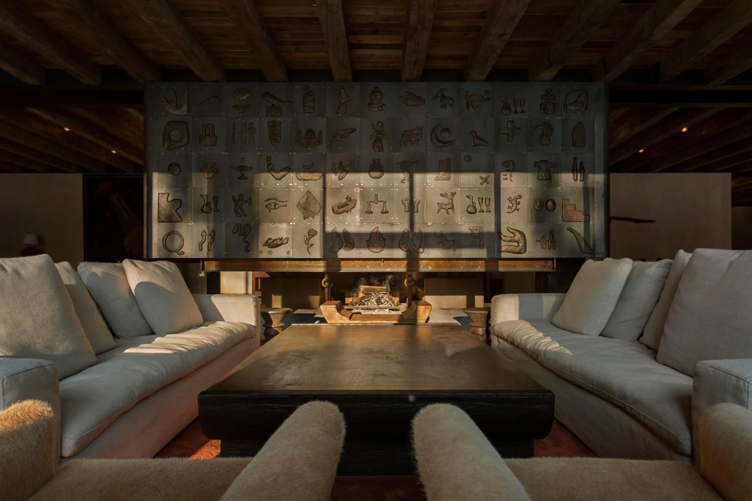 Seating area in Kokhta Bakuriani