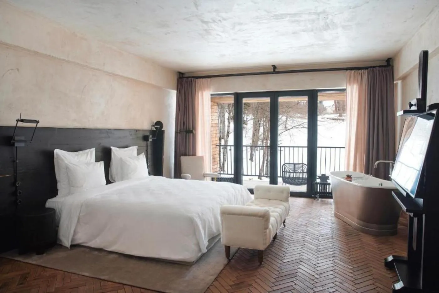 Property building, Bed in Kokhta Bakuriani