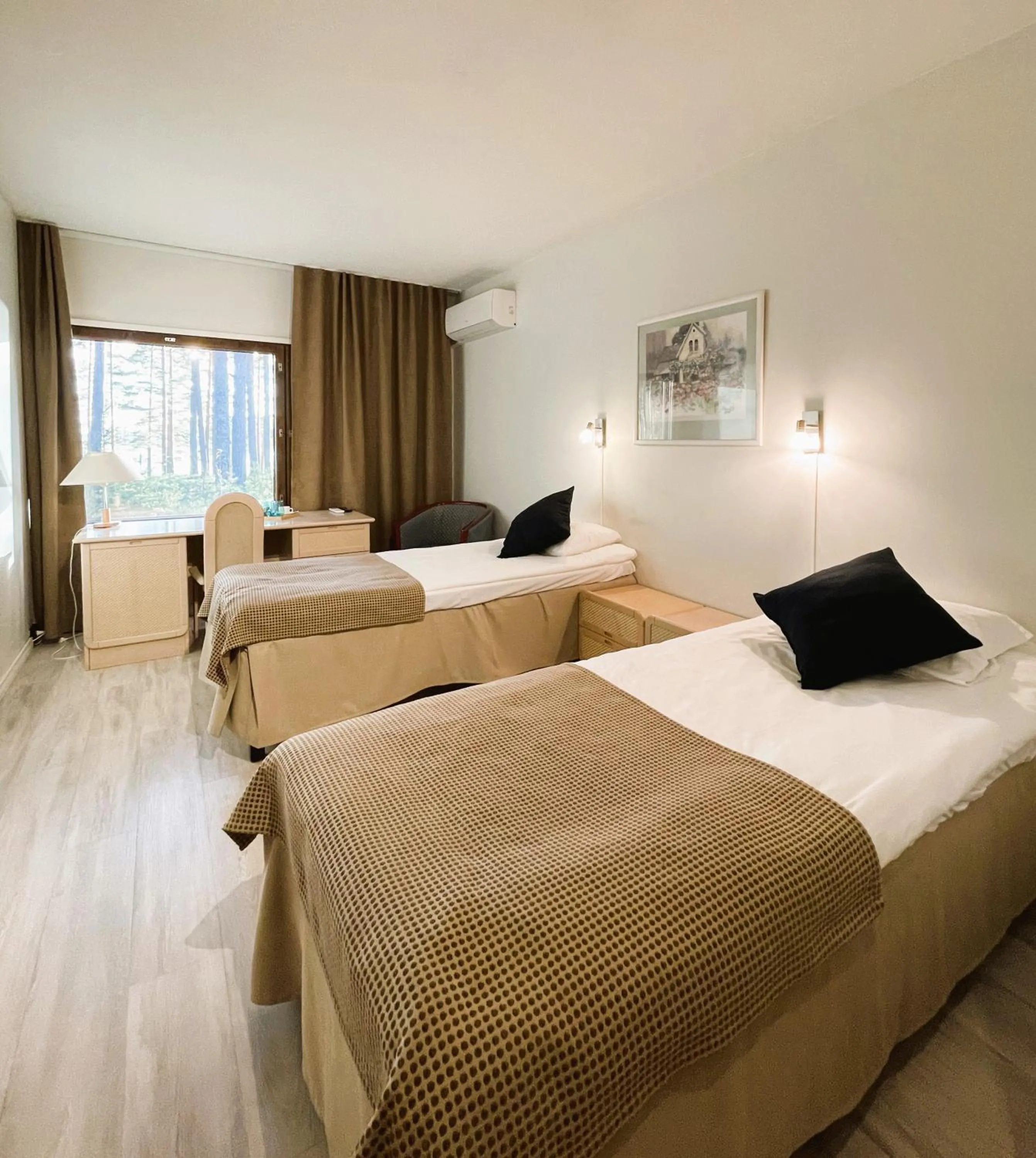 Bed in Herttua Hotel and Spa