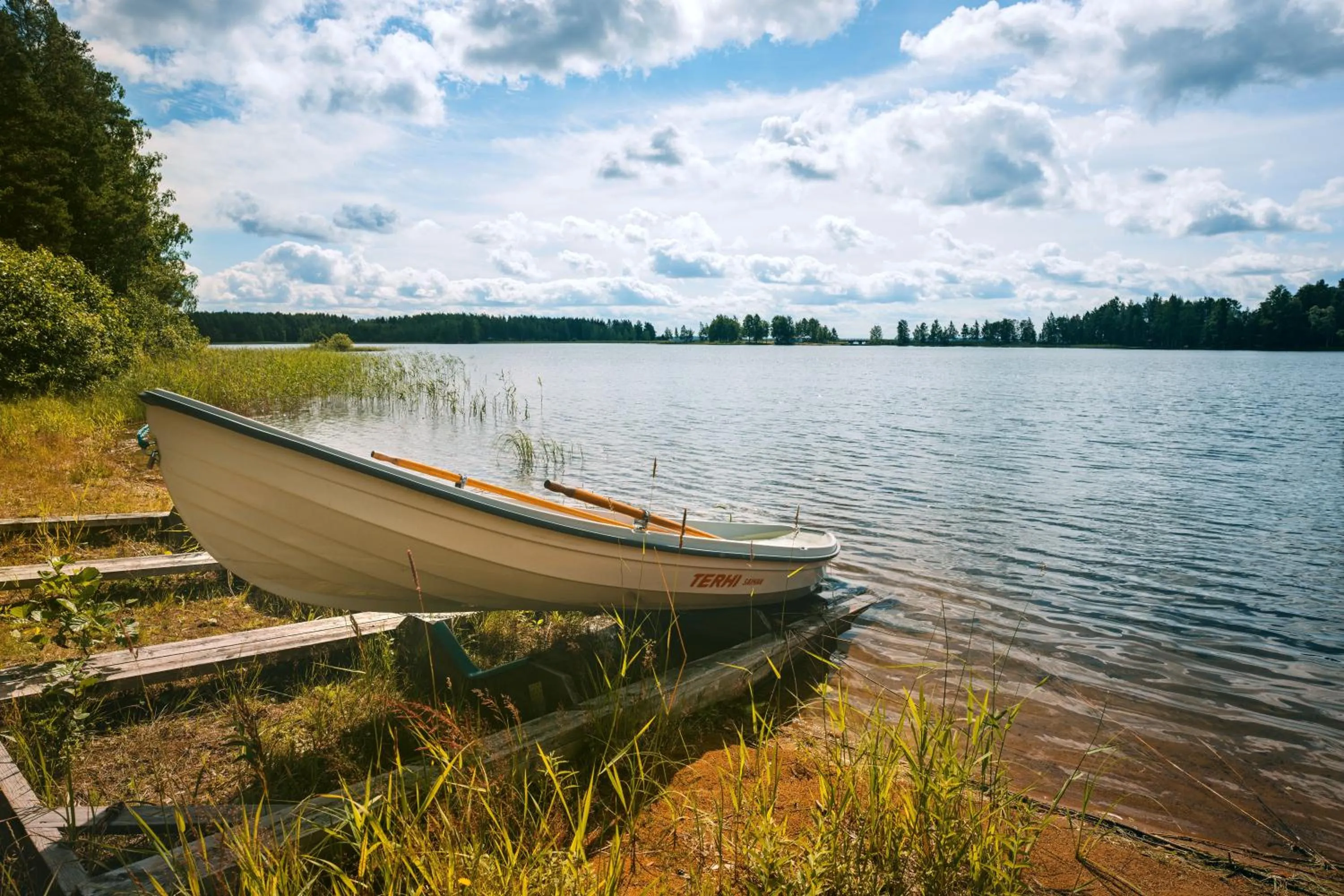 Lake view in Herttua Hotel and Spa