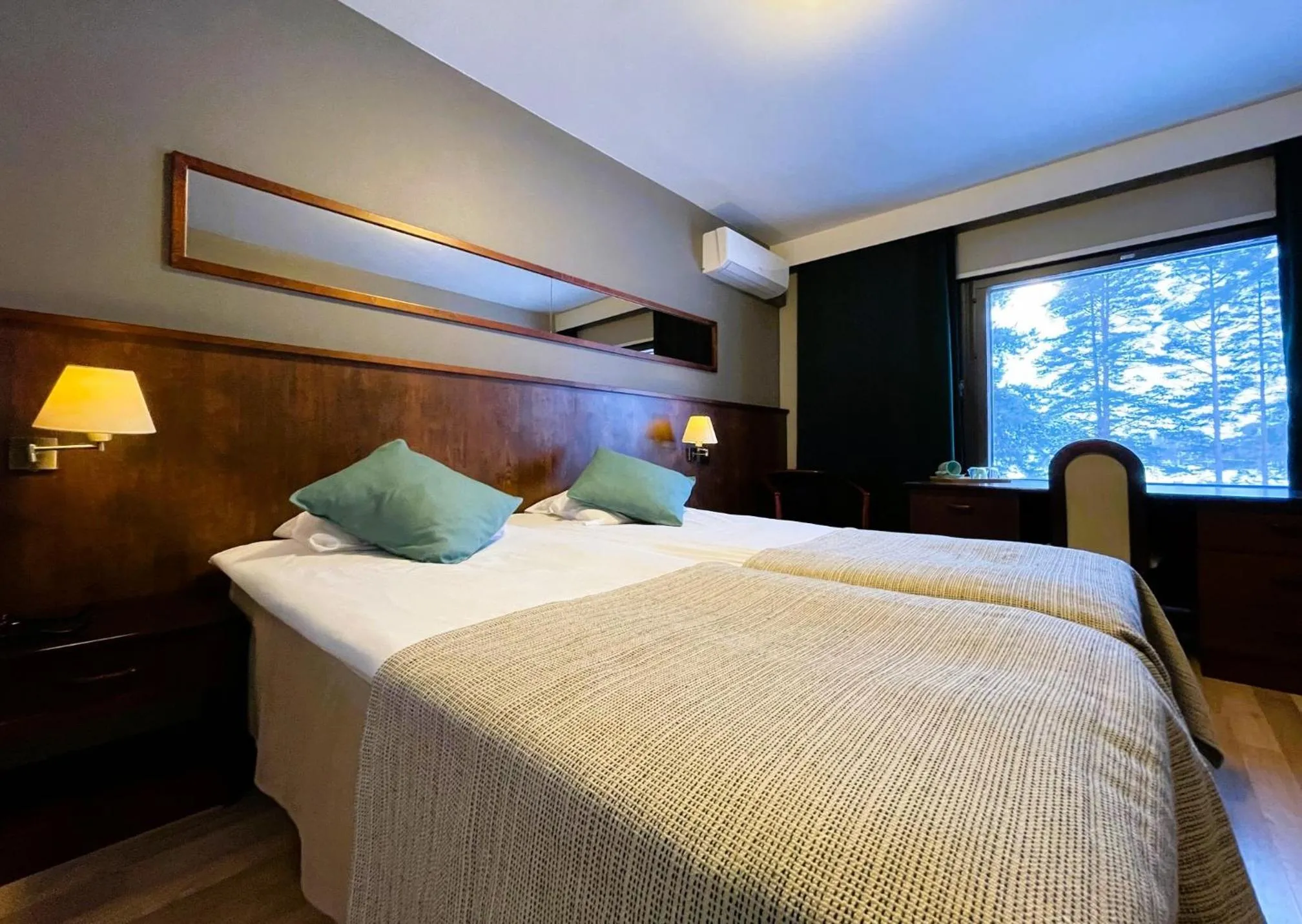 Bed in Herttua Hotel and Spa