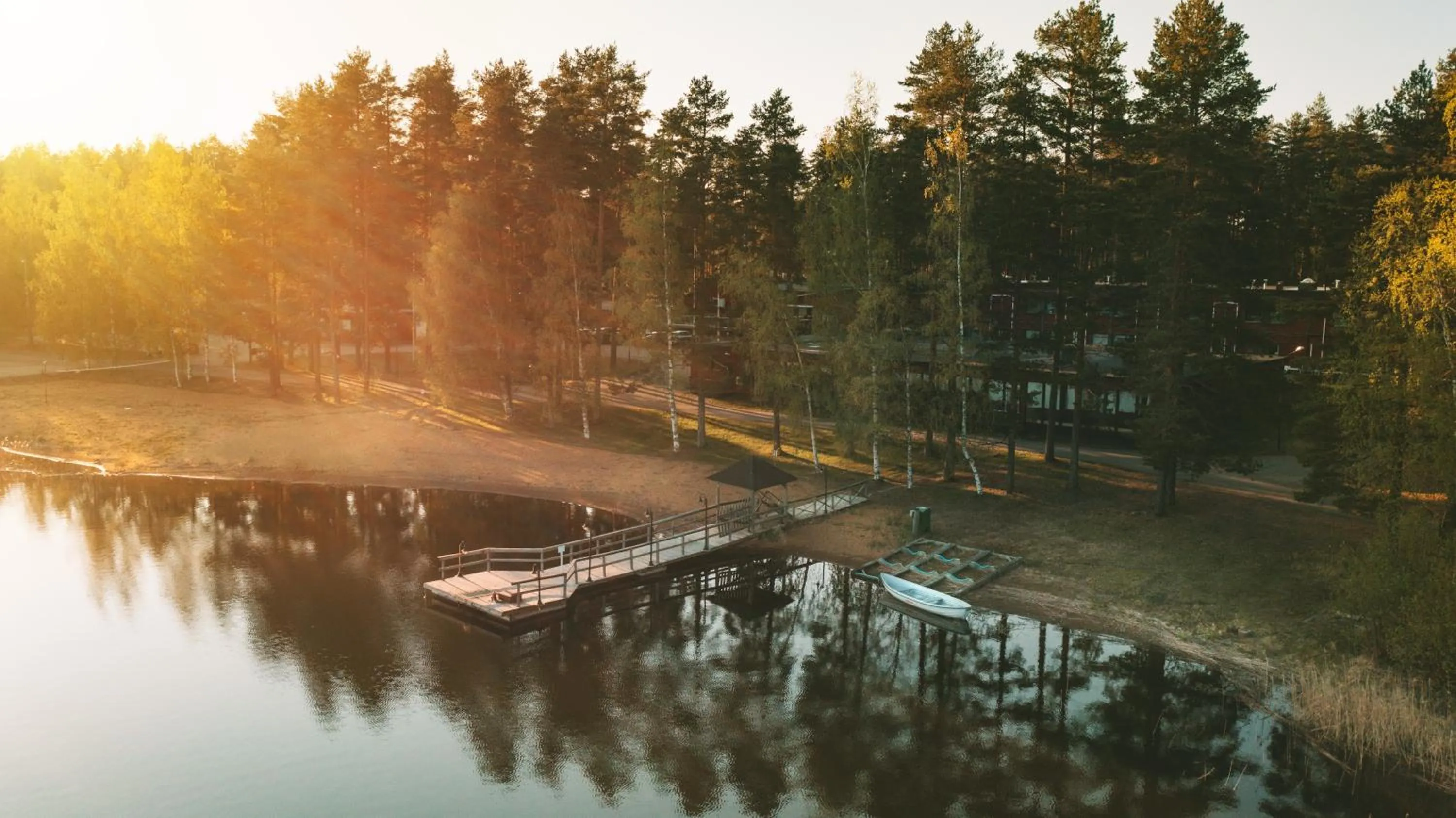Lake view in Herttua Hotel and Spa