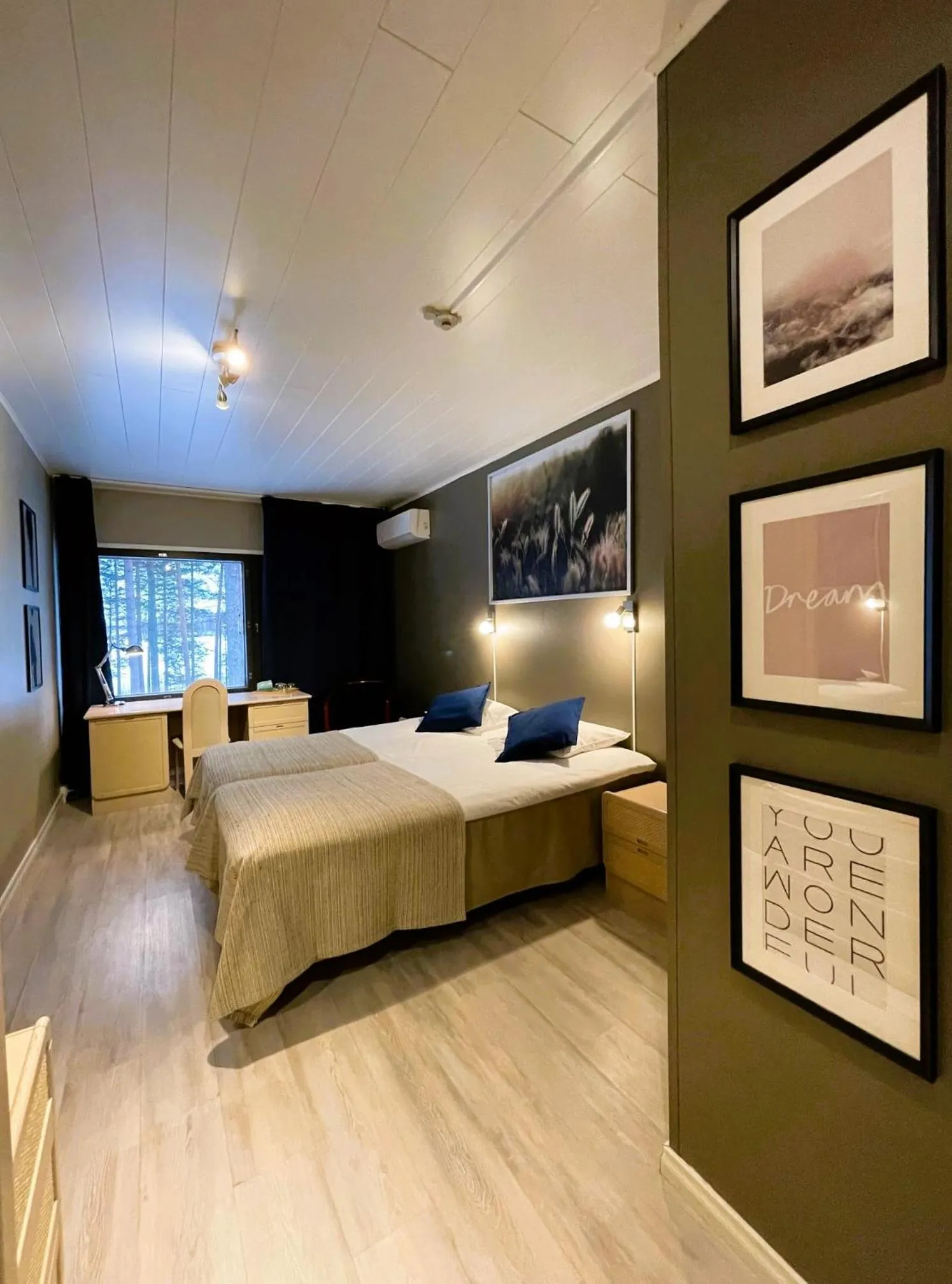 Bed in Herttua Hotel and Spa