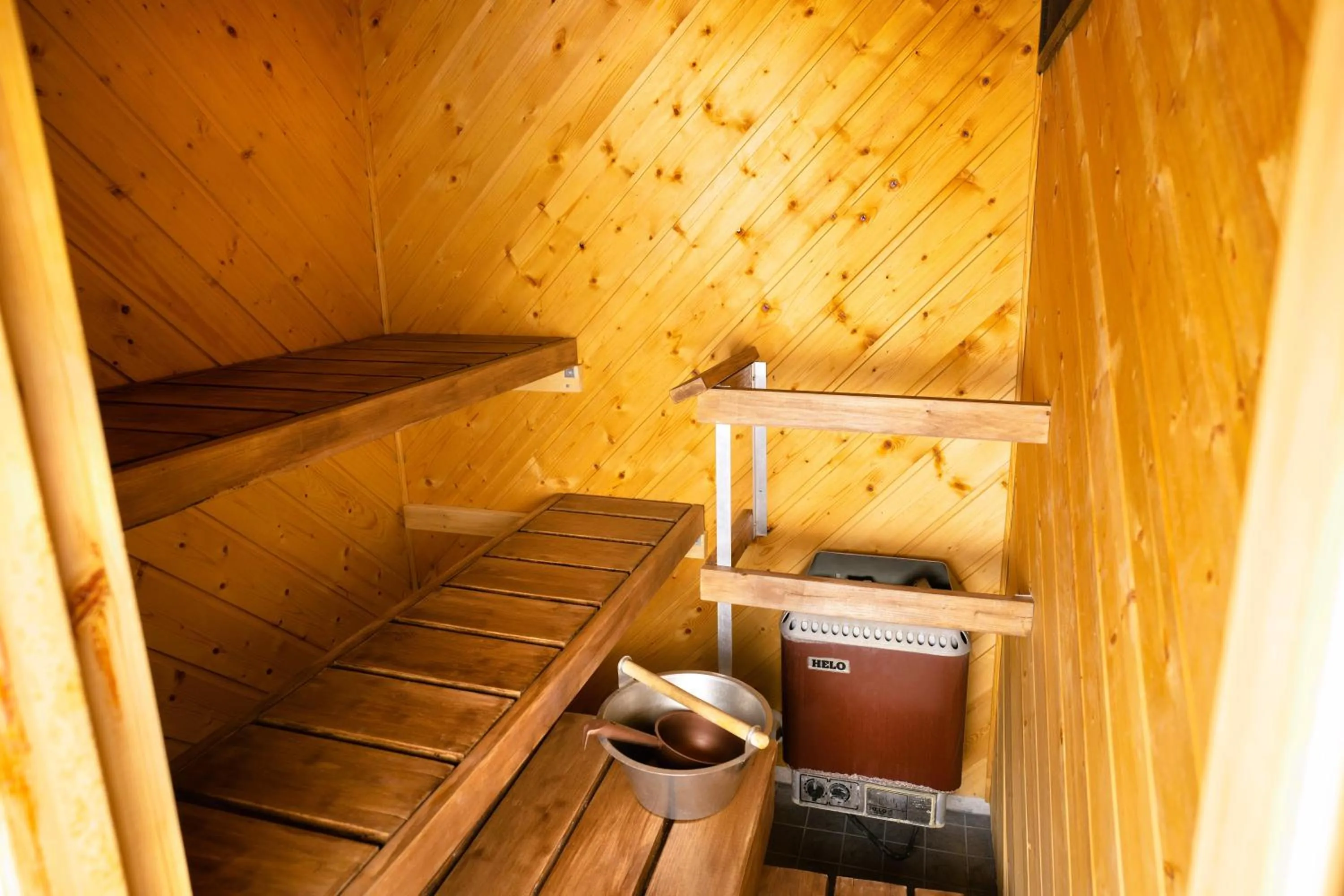 Sauna in Herttua Hotel and Spa