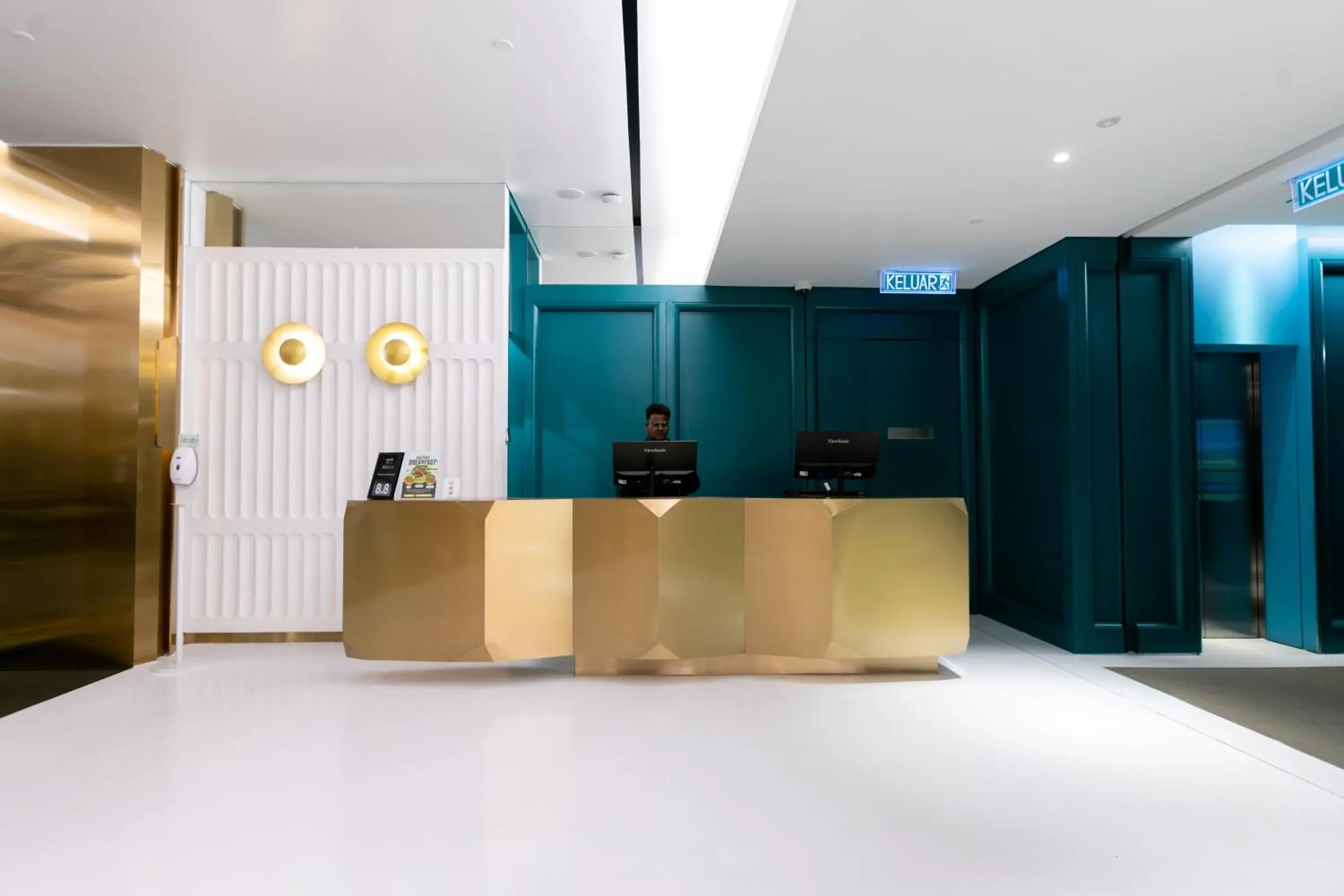 Lobby or reception in The Upper House, Batu Kawan Lobby or reception in The Upper House, Batu Kawan