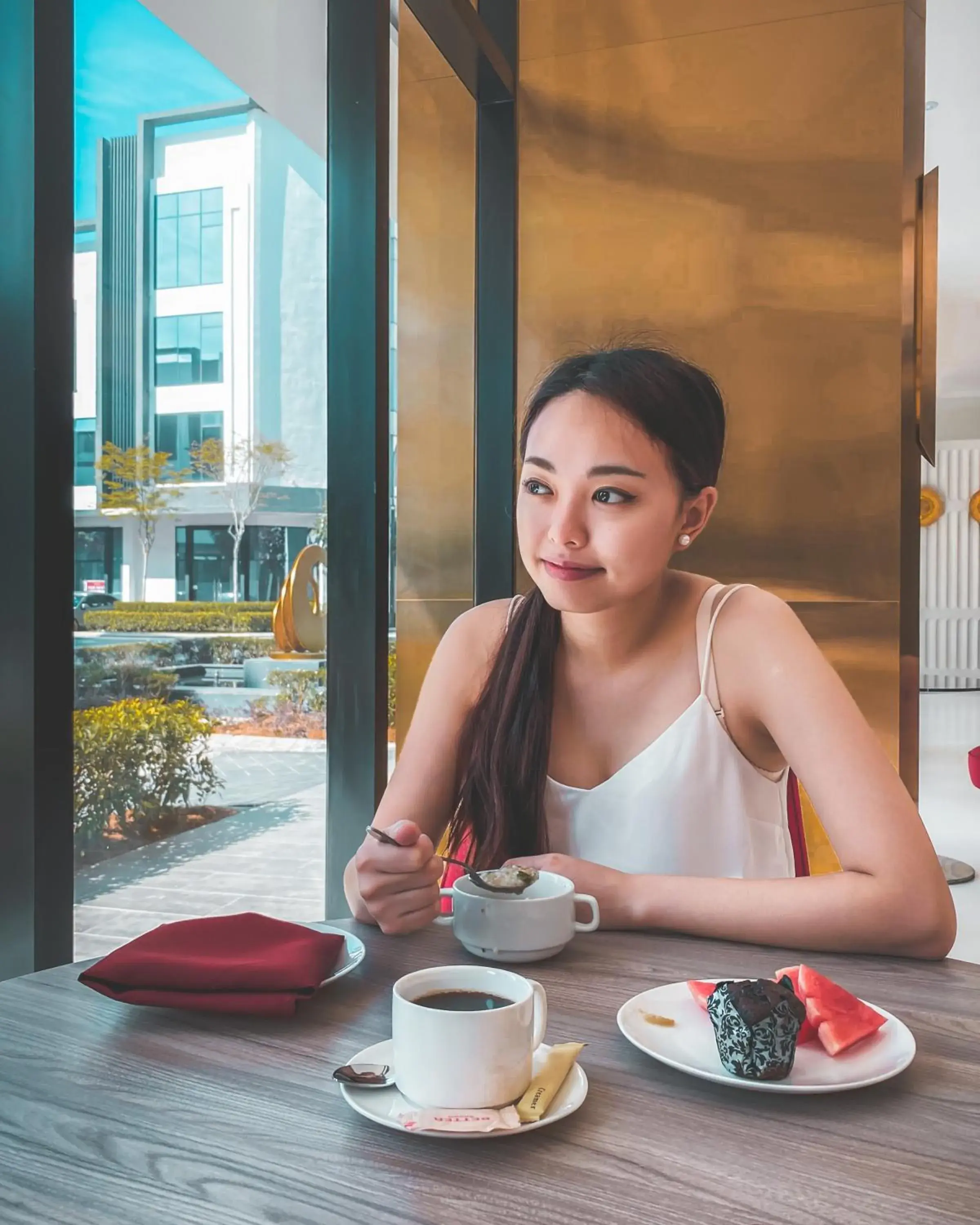 Breakfast in The Upper House, Batu Kawan Breakfast in The Upper House, Batu Kawan