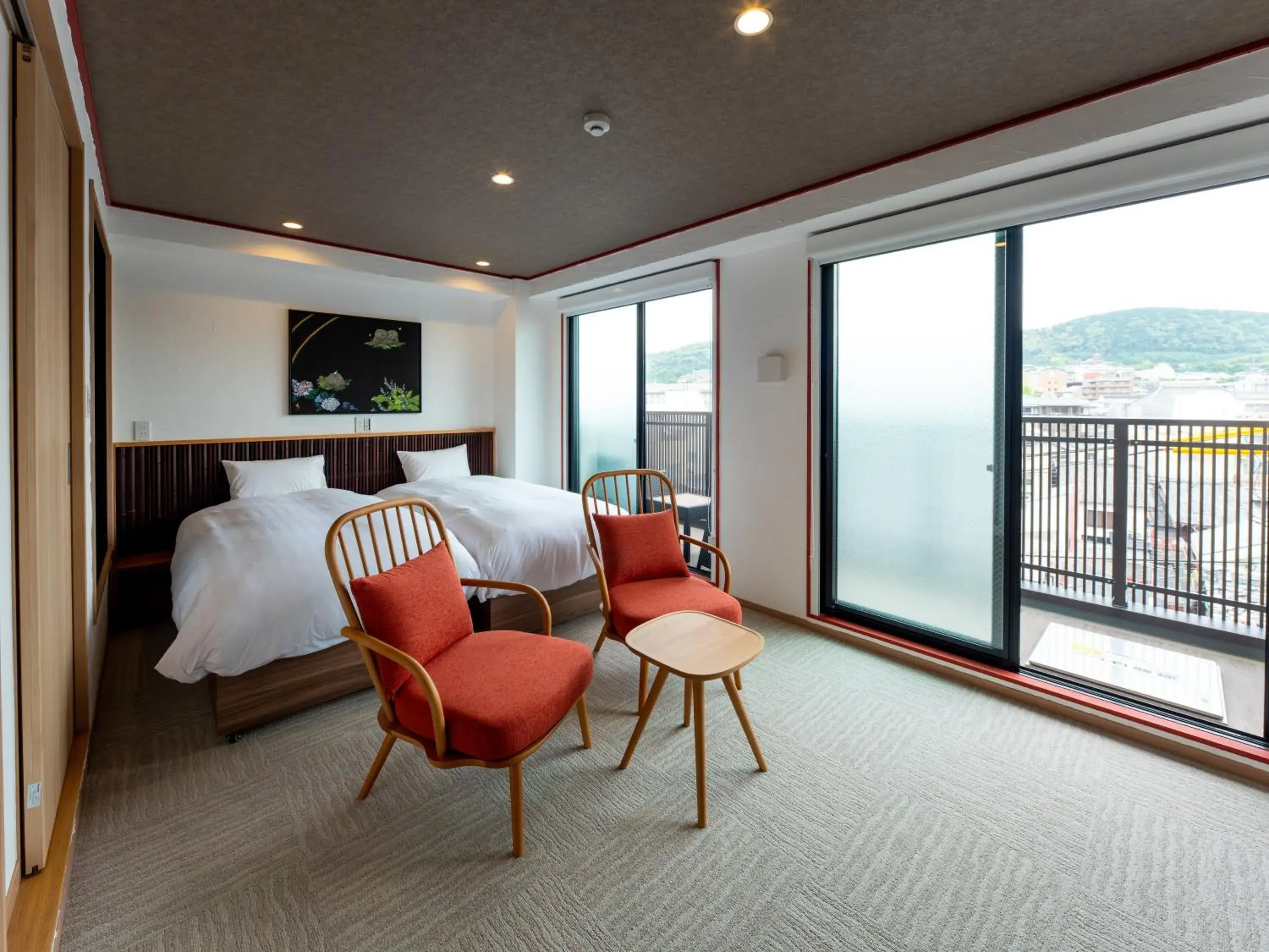 Bed in Wanosato Kyoto Musee Bed in Wanosato Kyoto Musee