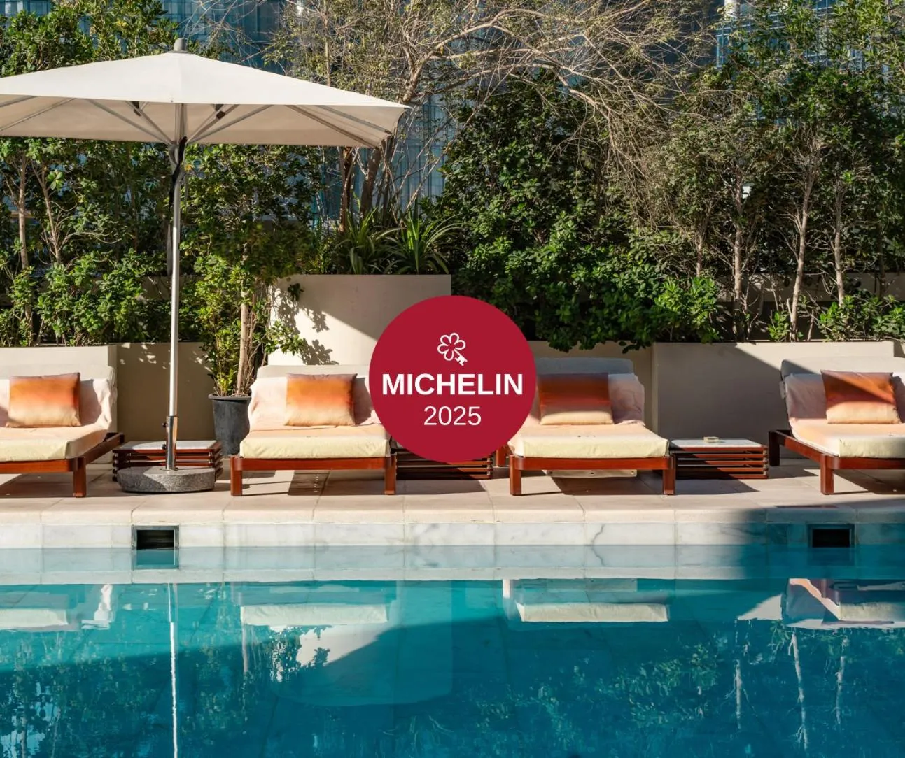 Swimming pool in ME Dubai by Meliá