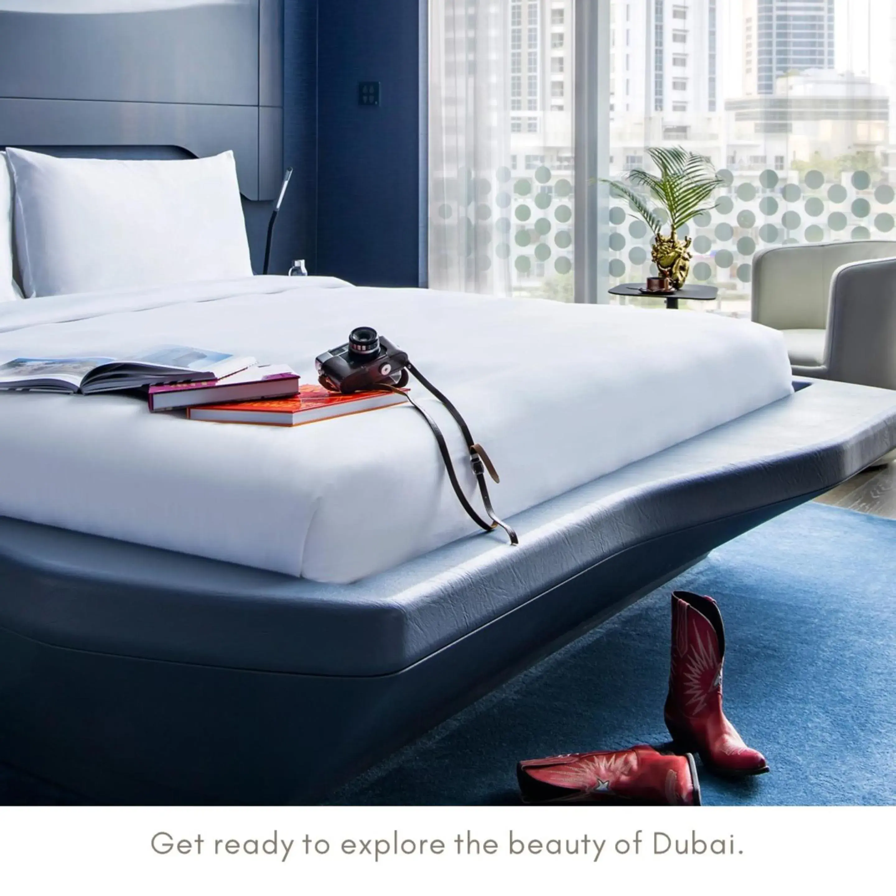 Bed in ME Dubai by Meliá Bed in ME Dubai by Meliá