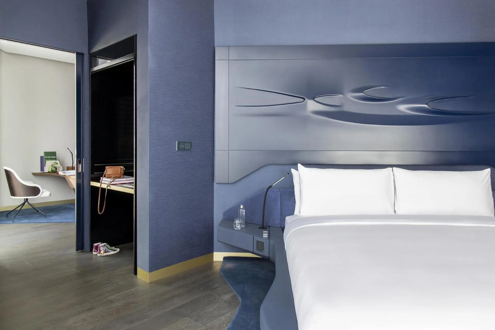 Bedroom, Bed in ME Dubai by Meliá