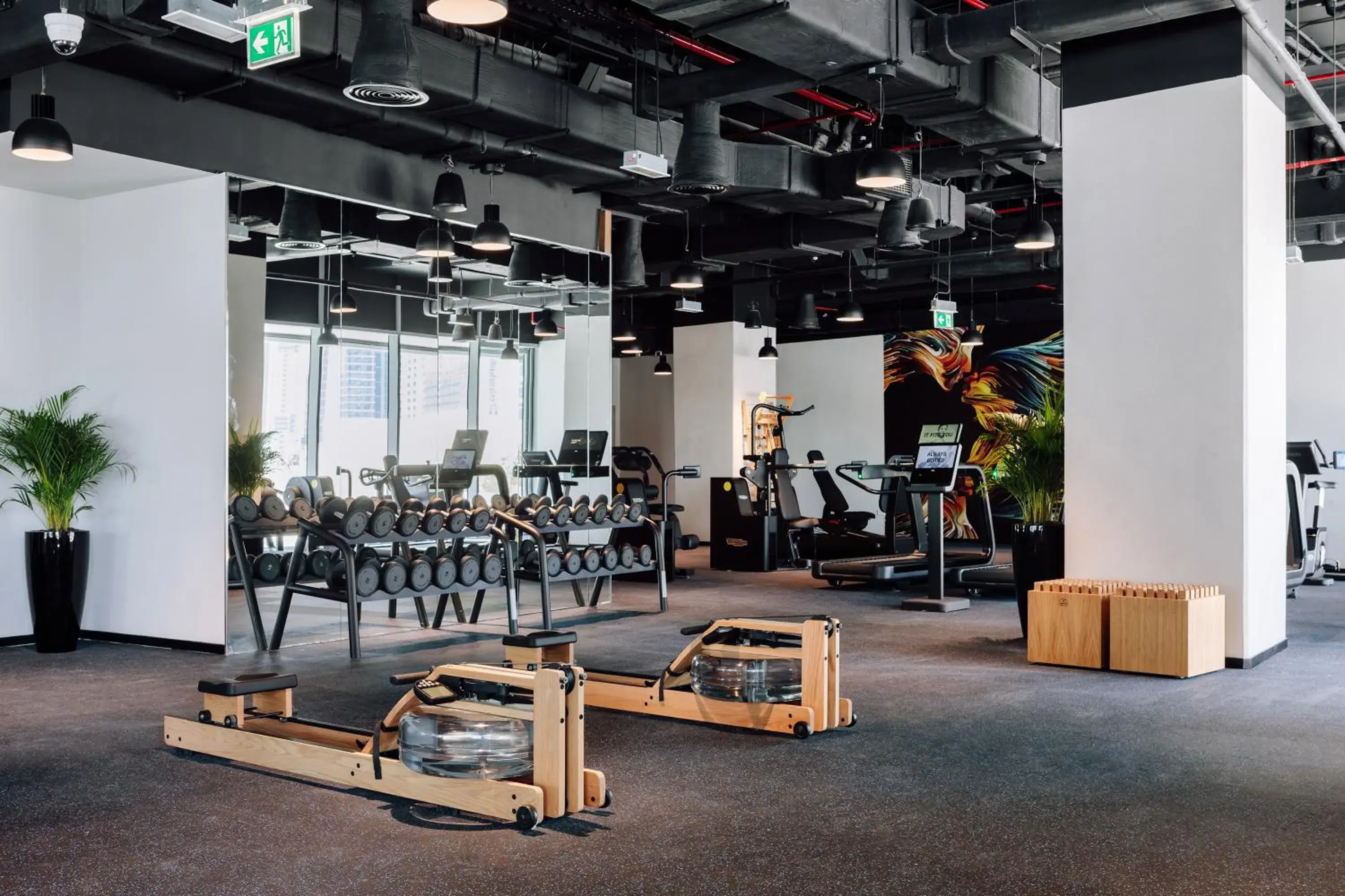 Fitness centre/facilities in ME Dubai by Meliá Fitness centre/facilities in ME Dubai by Meliá