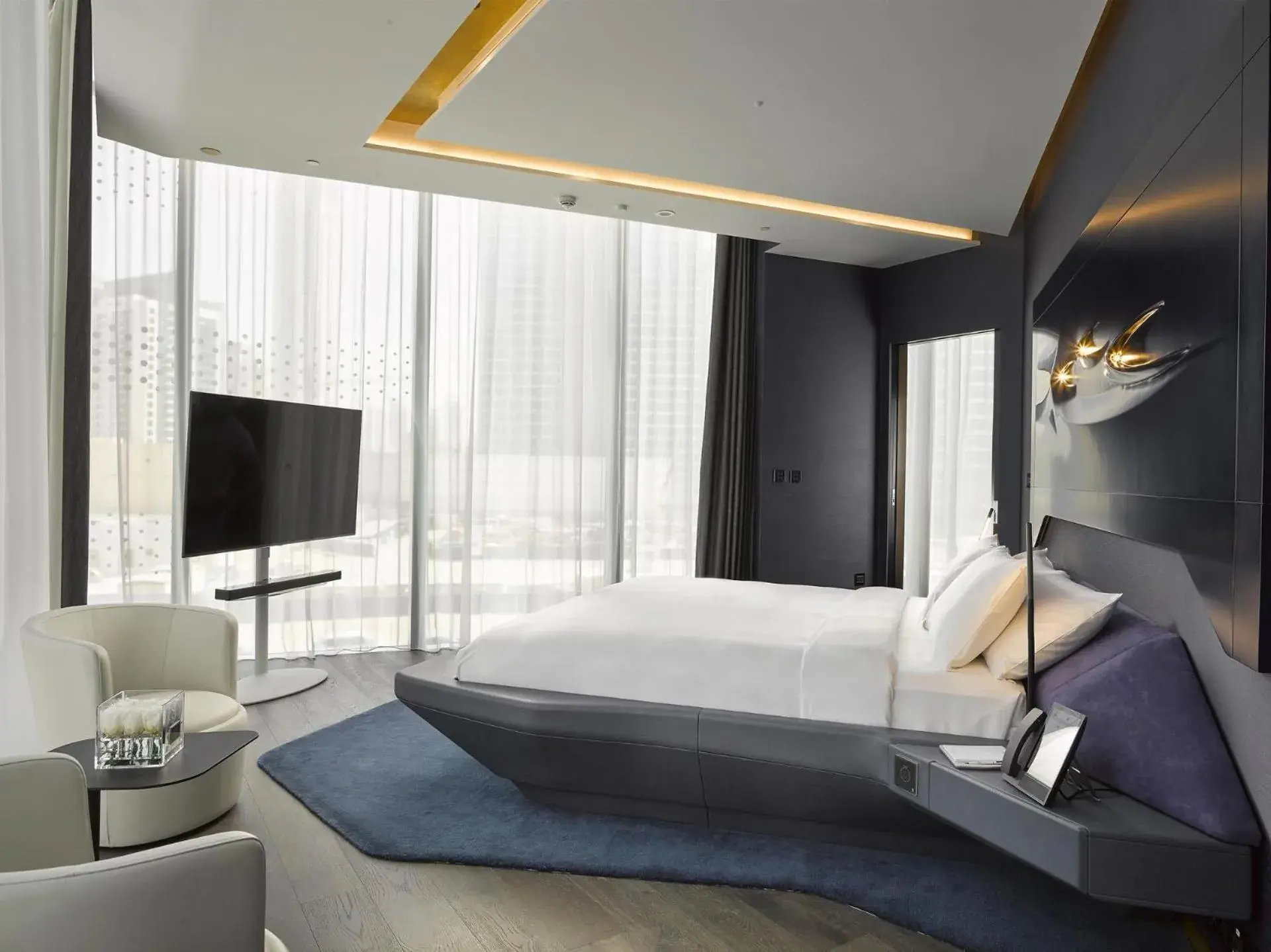Bedroom, Bed in ME Dubai by Meliá Bedroom, Bed in ME Dubai by Meliá
