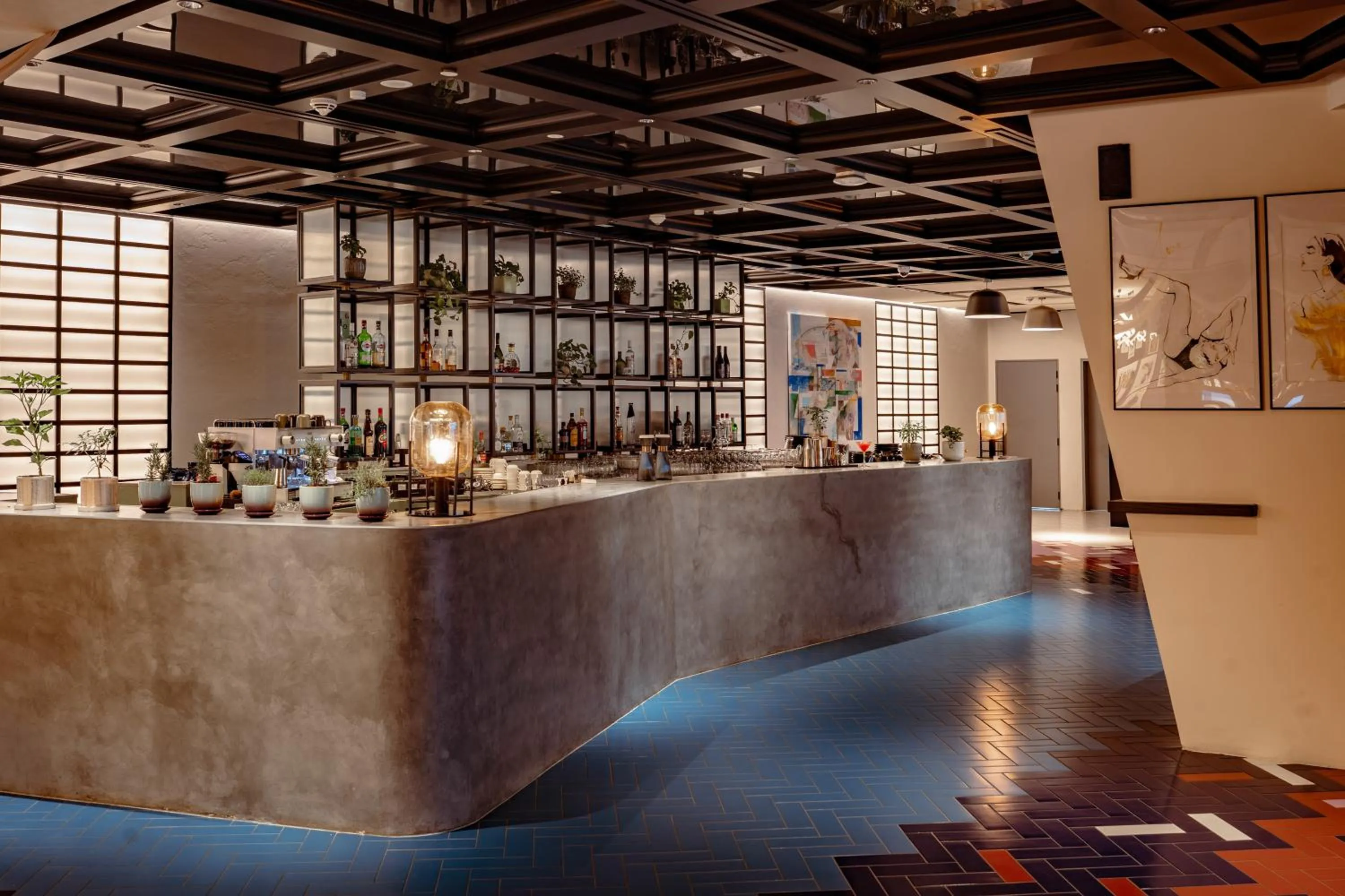 Lounge or bar in ME Dubai by Meliá