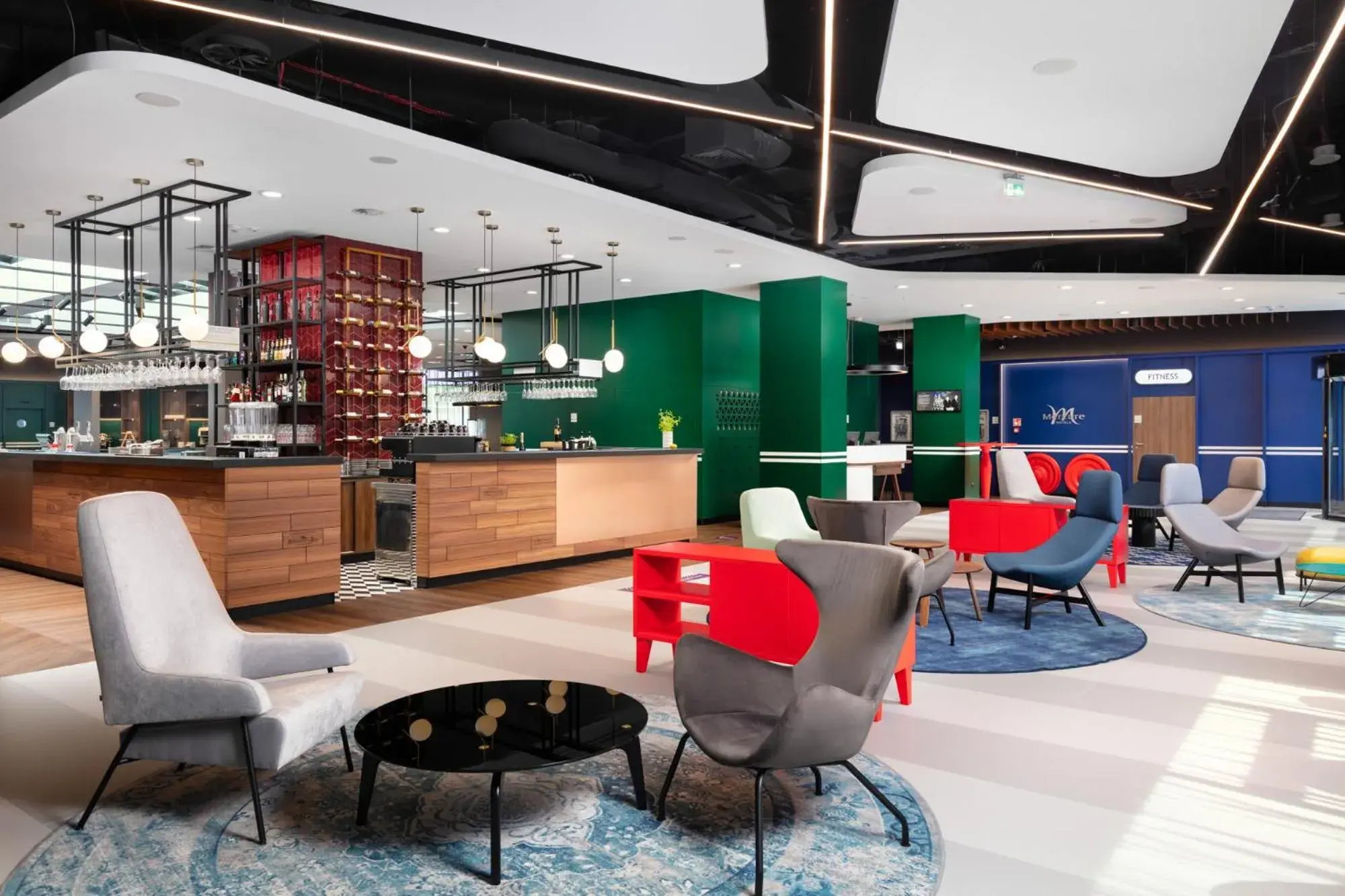 Lobby or reception in Mercure Warszawa Ursus Station Lobby or reception in Mercure Warszawa Ursus Station