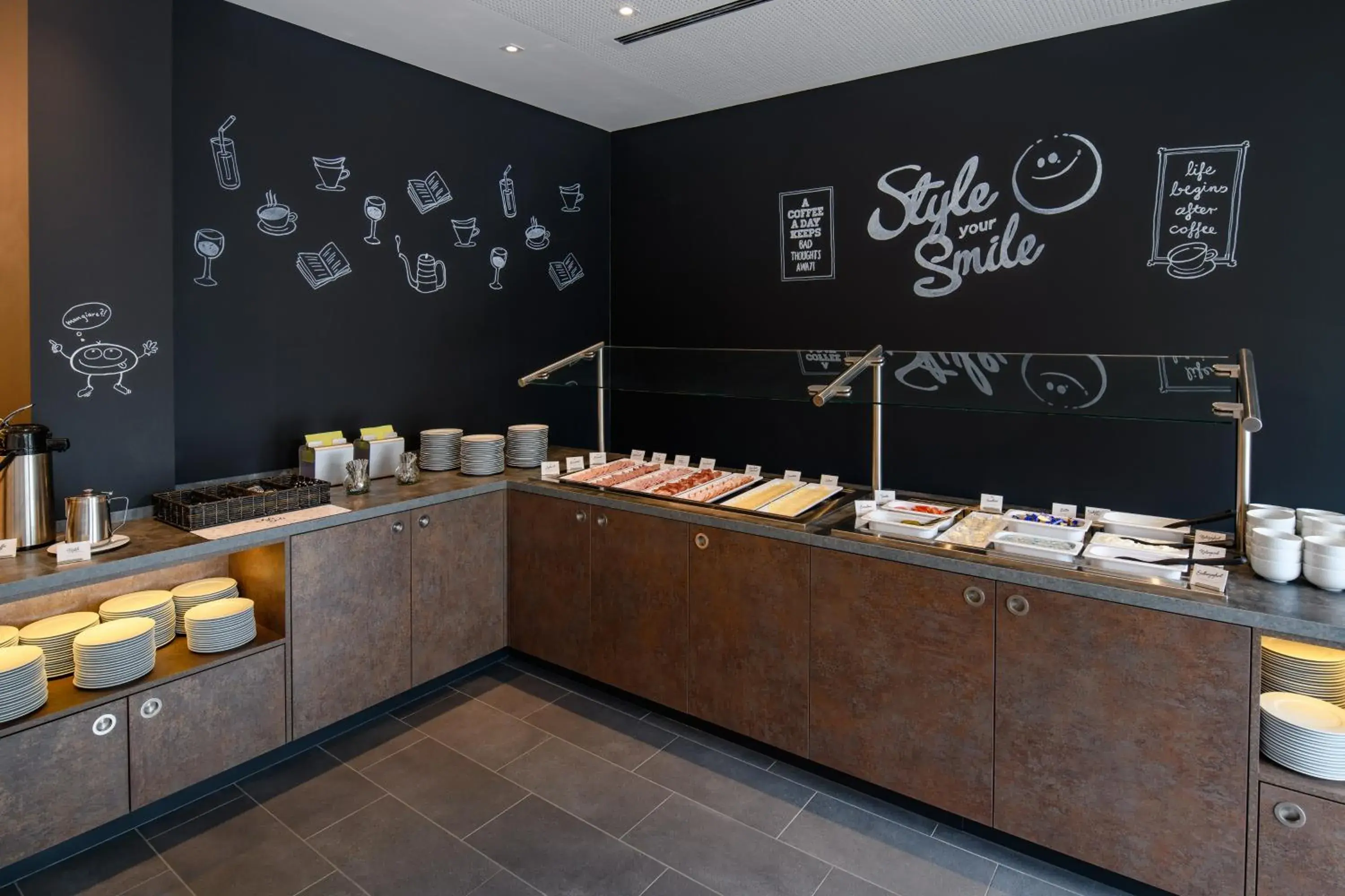 Buffet breakfast in ibis Styles Magdeburg Buffet breakfast in ibis Styles Magdeburg