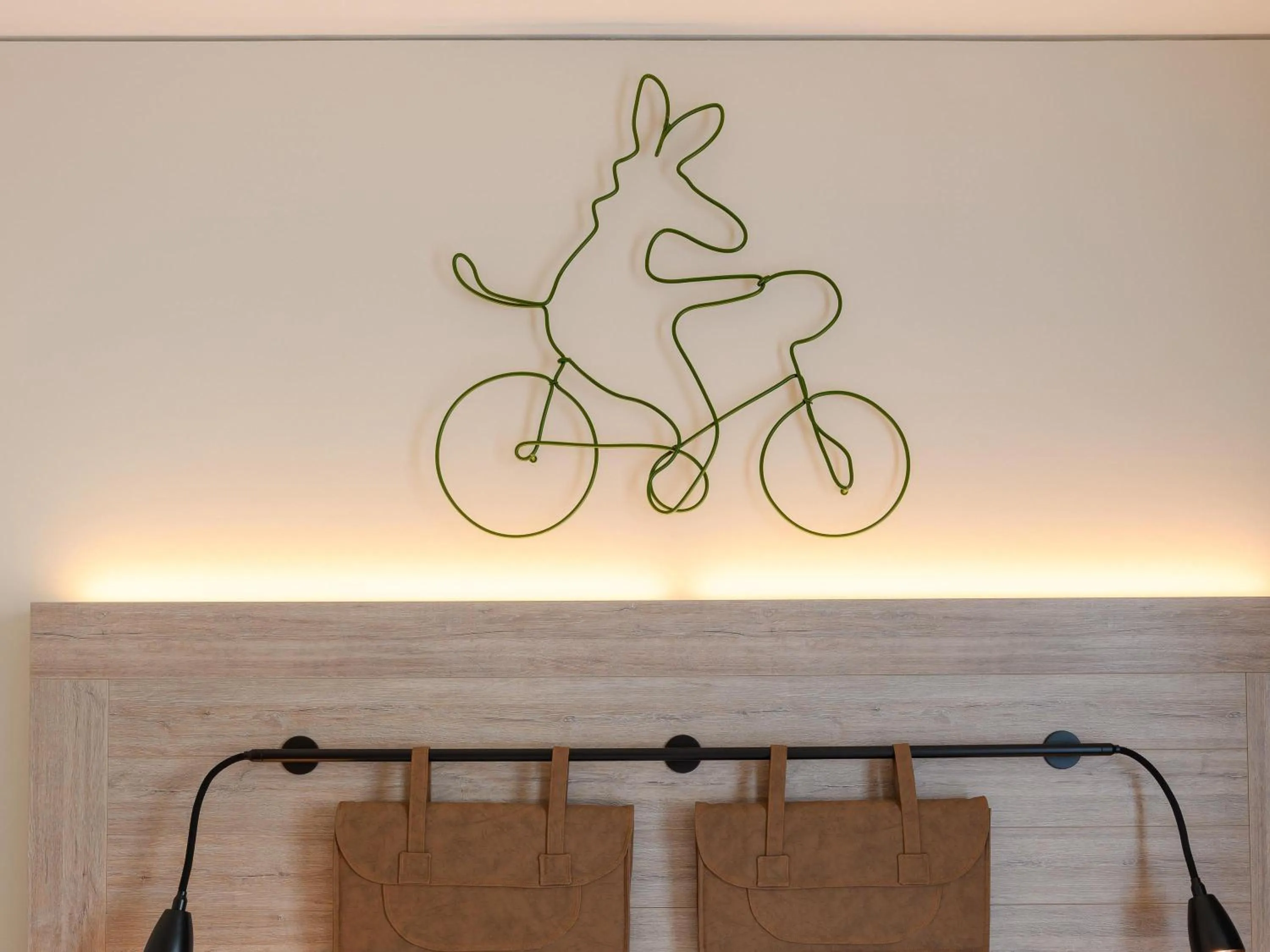 Bedroom in ibis Styles Magdeburg