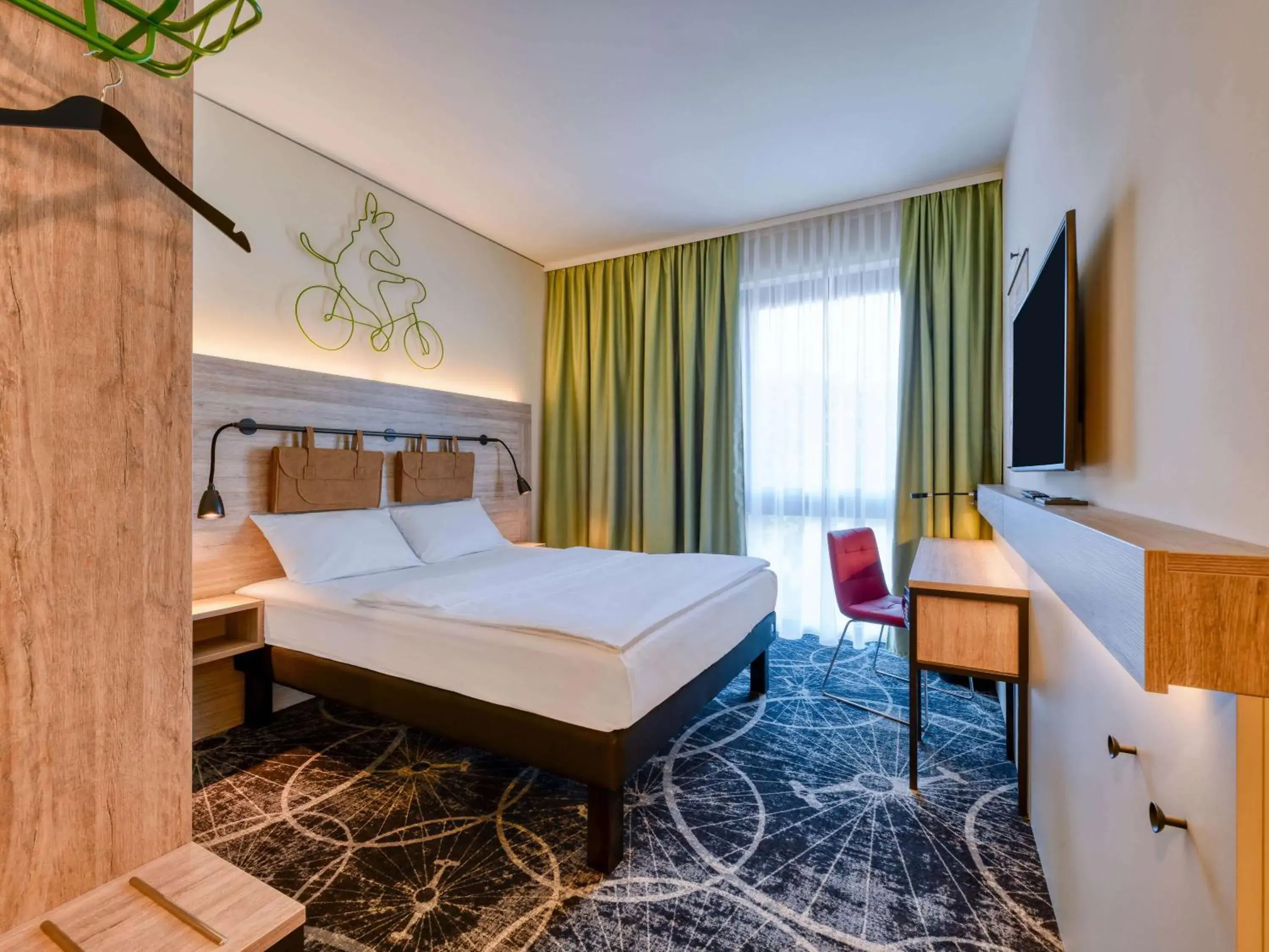 Bedroom, Bed in ibis Styles Magdeburg Bedroom, Bed in ibis Styles Magdeburg