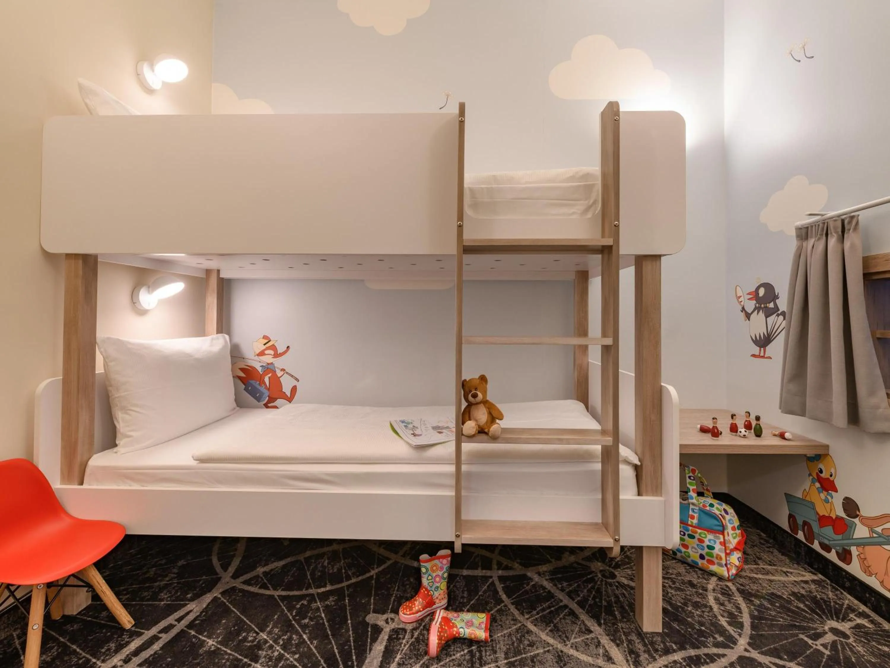 Bedroom, Bed in ibis Styles Magdeburg