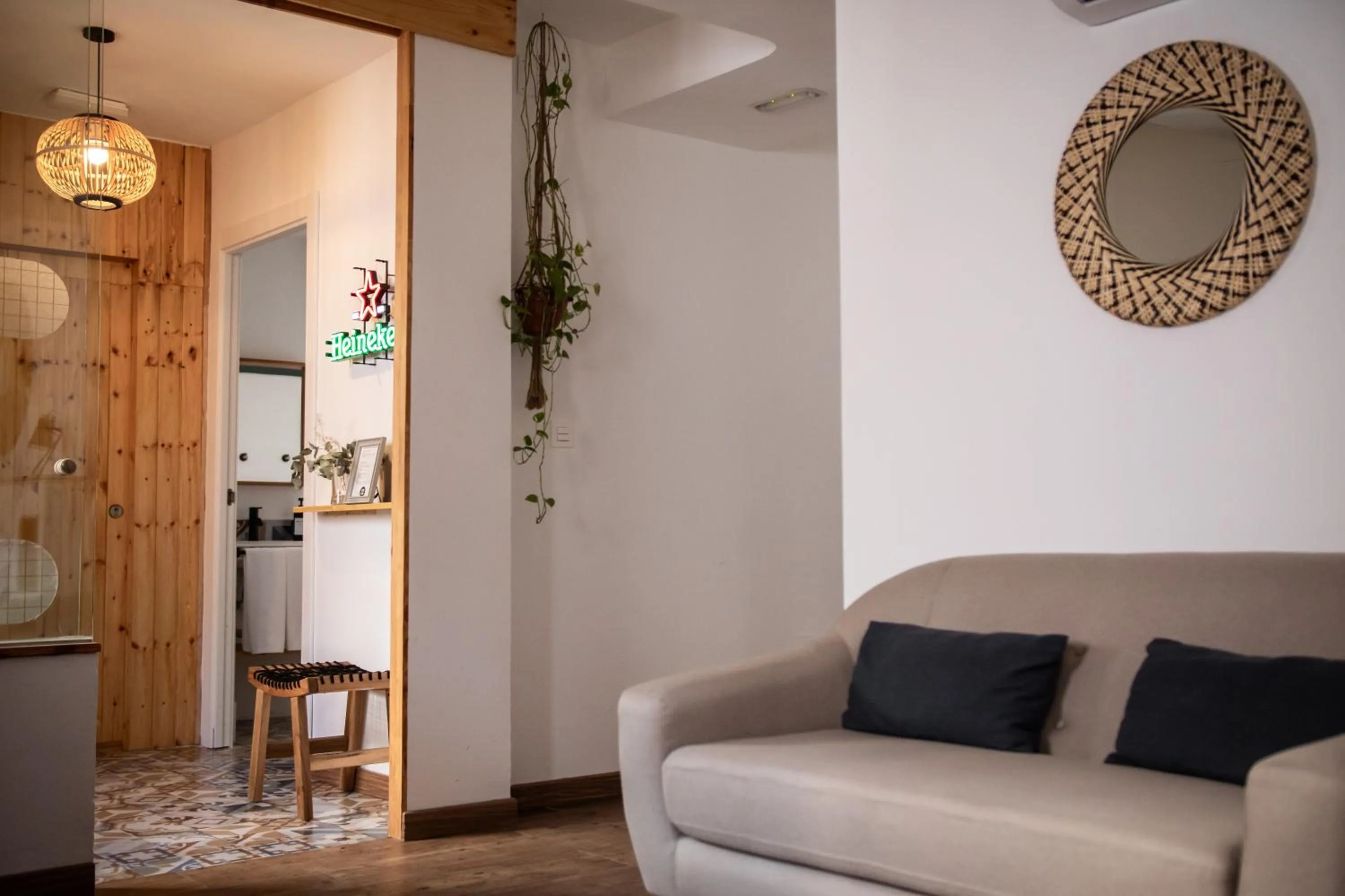 Decorative detail in Rooms Vita