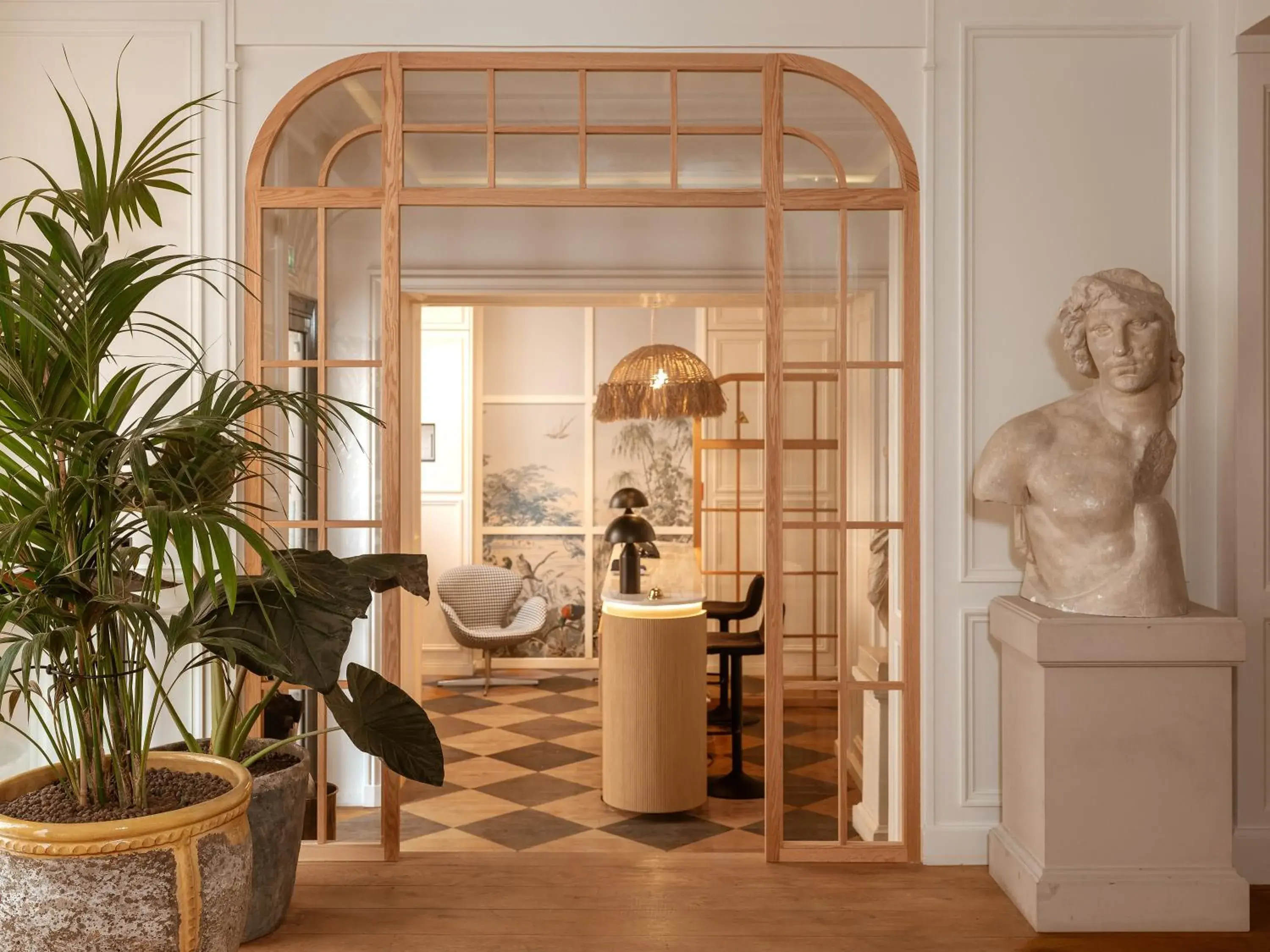 Lobby or reception in Hôtel Zélie Champs-Elysées Lobby or reception in Hôtel Zélie Champs-Elysées